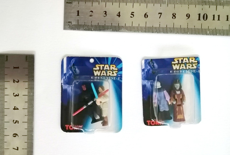 ของเล่นสตาร์วอส์ Star Wars แพคจิ๋๋ว ขนาดเล็กของTOMY ของเก่าไม่ค่อยพบเจอที่ไหน ขายคู่