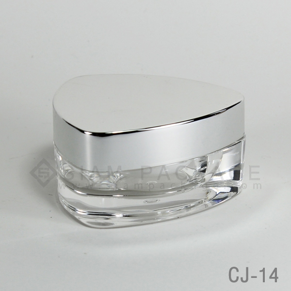 กระปุก อะคริลิค สามเหลี่ยม รหัส CJ-14