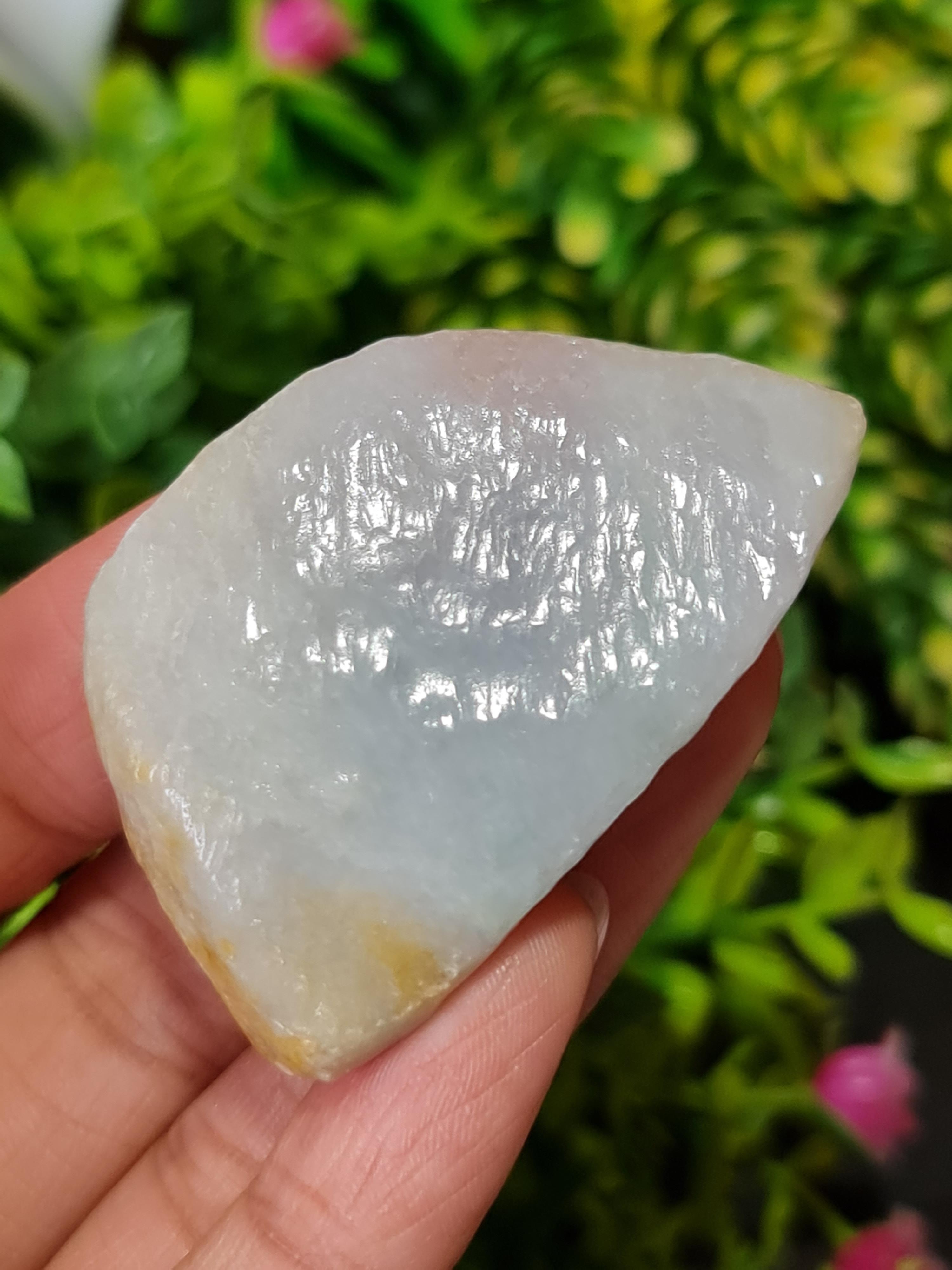 ก้อน หยกพม่า ดิบ Burmese Jadeite Rough 216.76 กะรัต (Cts.) หยกแท้ อัญมณีมงคลประจําวันเกิด เครื่องประดับหยก