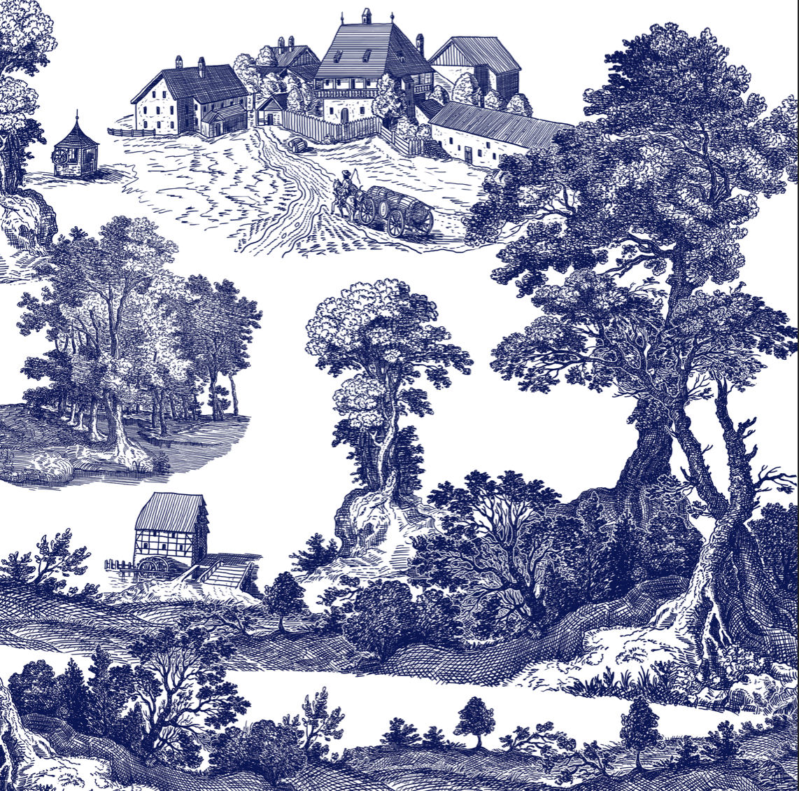 Wallpaper Digital Printing BW24032