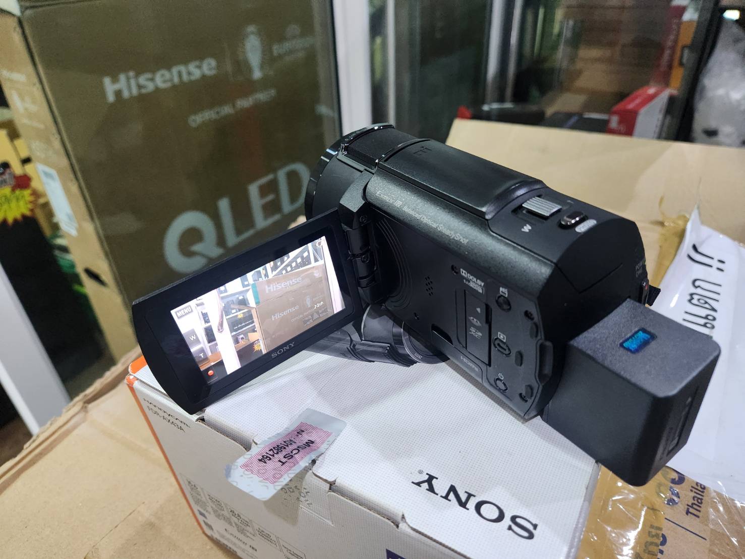 Camera Sony Handycam FDR-AX43 + กระเป๋า