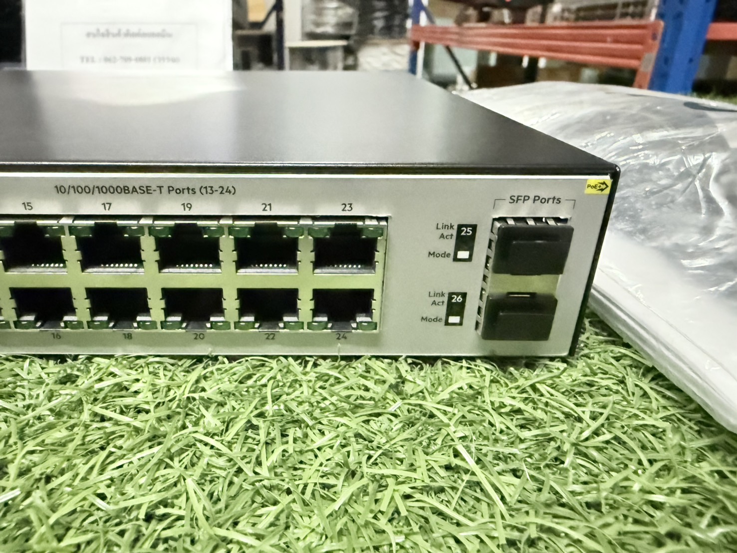 ของใหม่ HPE OfficeConnect 1920S Switch 24Port (JL384A)+AC