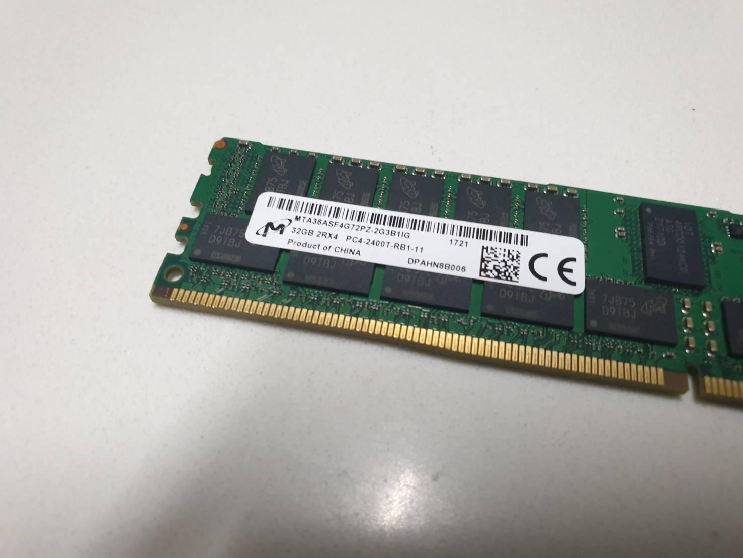 Micron 32 GB 2rx4 PC4-2400T-RB1-11