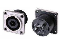 Neutrik NL8MPR ตัวผู้ ติดแท่นเหล็ก