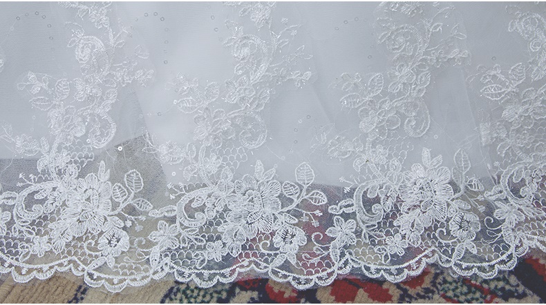 ชุดแต่งงาน แขนกุด ทรงหางปลา เชือกผูกหลัง