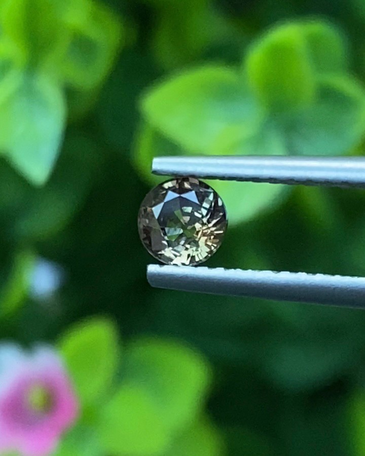 พลอย อเล็กซานไดร์ (Natural Alexandrite Chrysoberyl) เจ้าสามสี 0.44 กะรัต (Cts.) พร้อมใบเซอร์ พลอยแท้ อัญมณีมงคลประจําวันเกิด เครื่องประดับพลอย