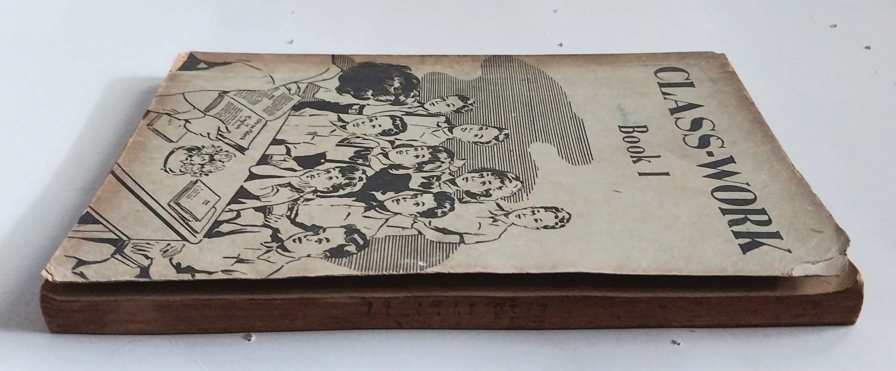 หนังสือเรียนเก่าวิชาภาษาอังกฤษ **มีตำหนิโปรดดูทุกภาพ Class-Work Book1 ลิขสิทธิ์ Collection Saint- Gabriel No.8