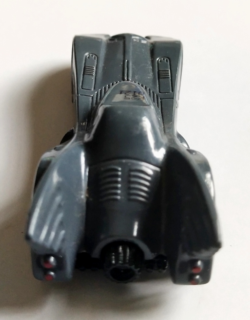 ของเล่น ของสะสม**มีตำหนิ** รถแบทโมบิล รุ่นBatman Justice league, จัสติส ลีค สีเทาโลหะ ของ HOT WHEEL แกะแพคแล้ว สภาพดี