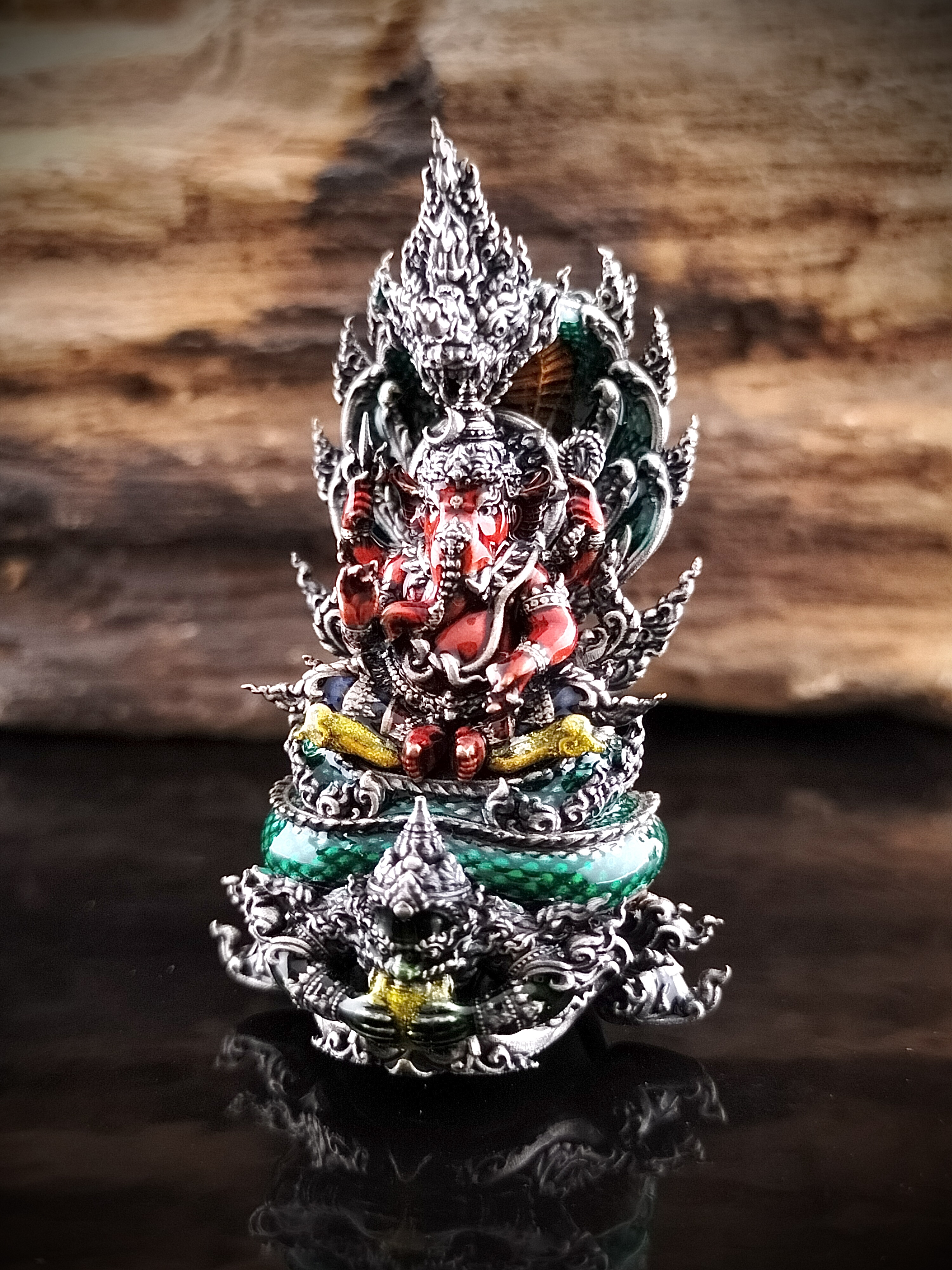 พระพิฆเนศนาคปรก รุ่น กำเนิดปัญญา (เกิดขึ้น)