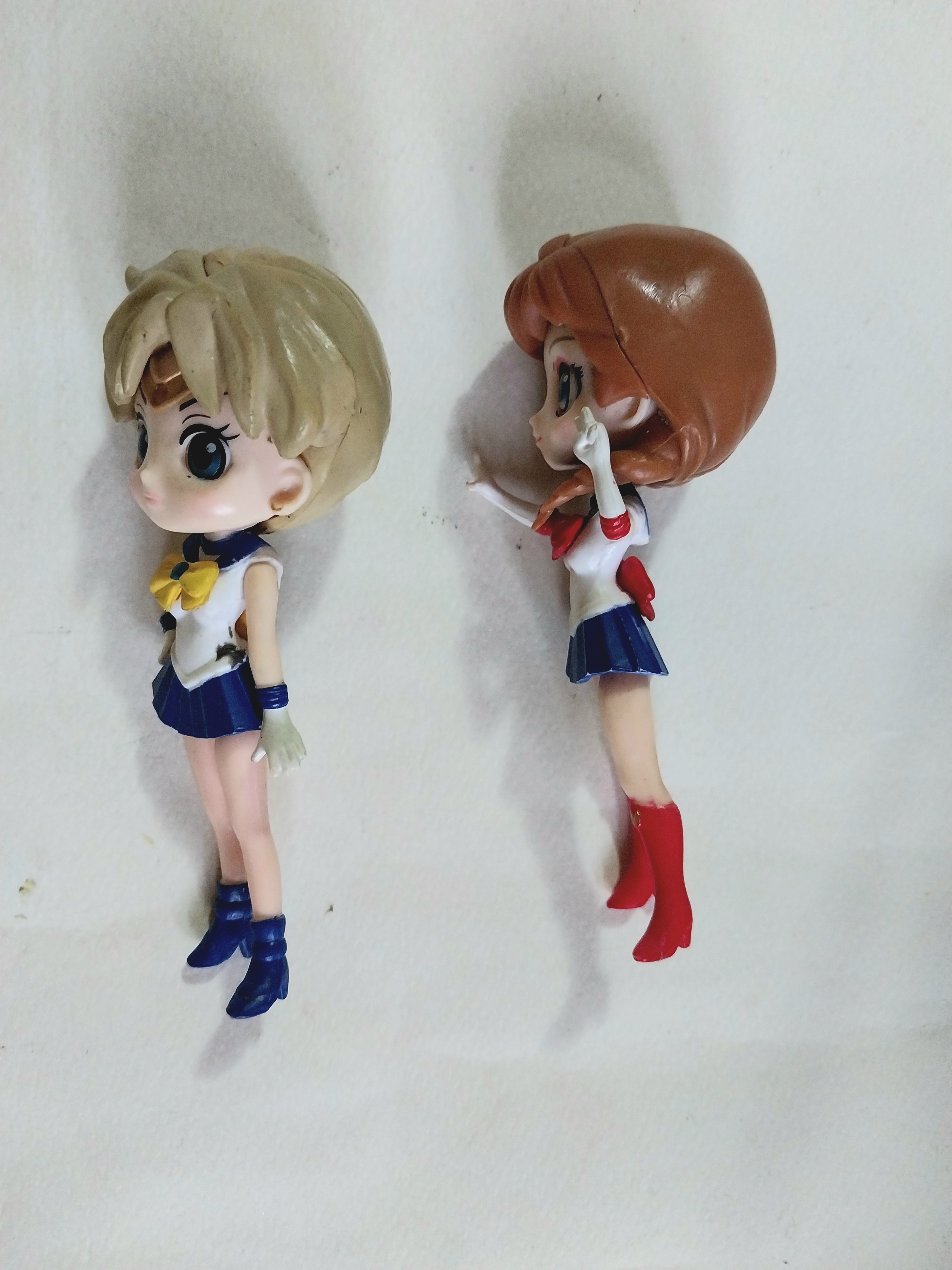 ขายคู่ เซเลอร์มูน(หัวแอนนา) กับ เซเลอร์ยูเรนัส** ไม่มีปั๊ม-ไม่มีฐาน** ขนาดประมาณ 10 ซม. ตามภาพ