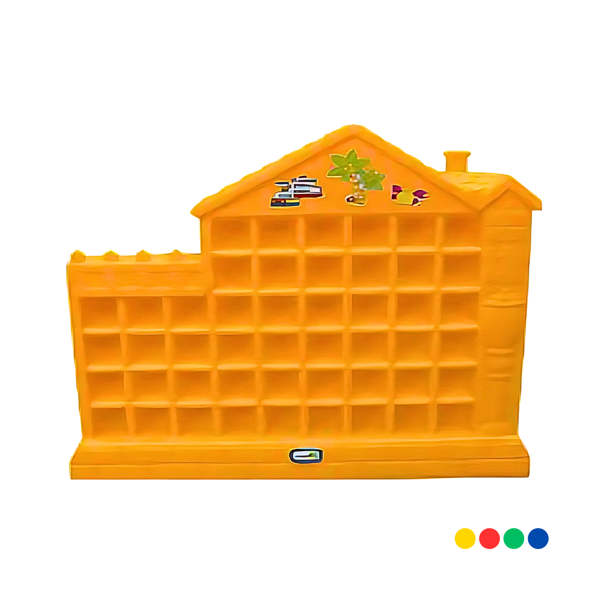 ชั้นวางเเก้วเด็ก ชั้นวางแก้วบ้าน (มีให้เลือก 4 สี) Kids Glass Shelf House Glass Shelf