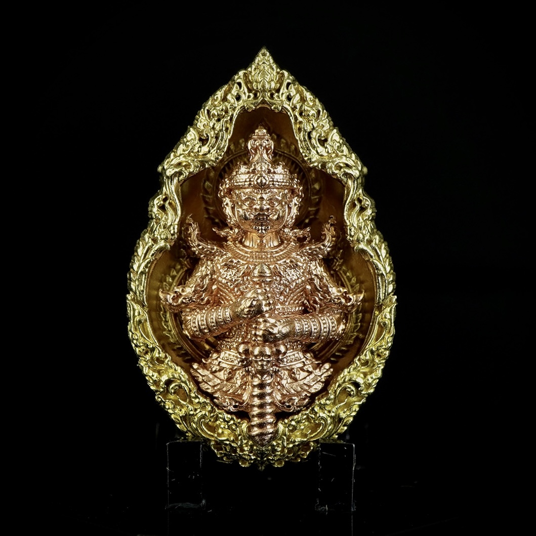 ท้าวเวสสุวรรณวัดสกุณาราม ( วัดนก ) รหัส พิเศษศูนย์จอง เนื้อทองทิพย์ องค์สัมฤทธิ์