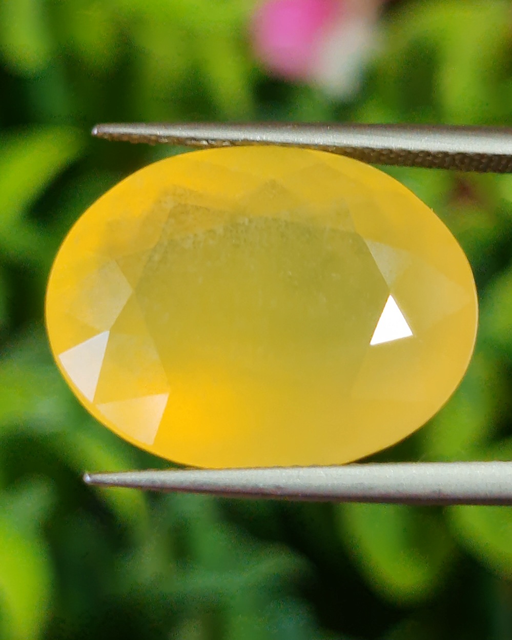 พลอย โอปอล Opal 11.40 กะรัต (Cts.) พลอยแท้ อัญมณีมงคลประจําวันเกิด เครื่องประดับพลอย