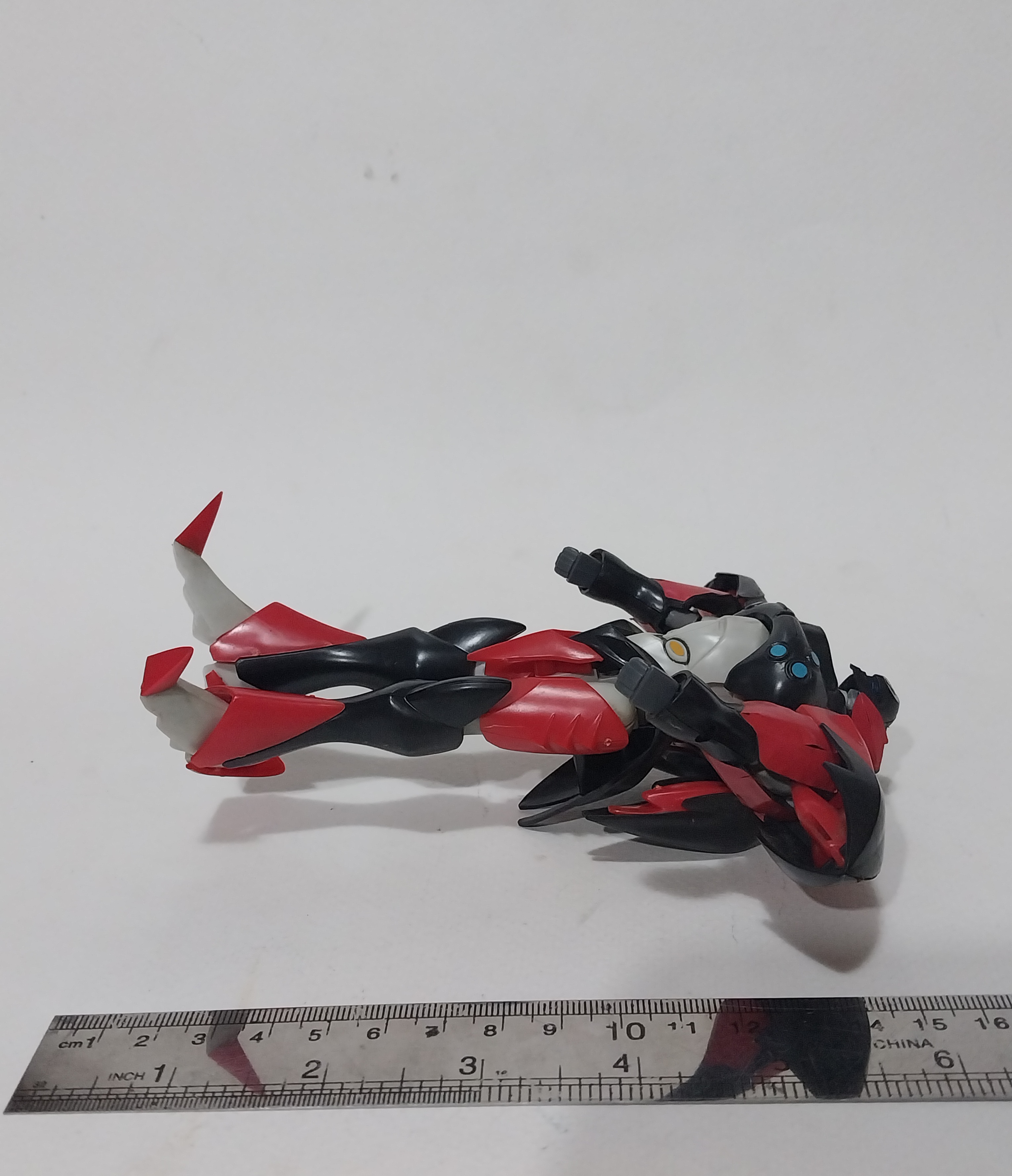 มีหลายภาพ, **เขาหาย ของมีตามภาพ,หุ่นยนต์เทคก้าแมนเบลด พลาสติกโมเดล ขนาดประมาณ 15 ซม.