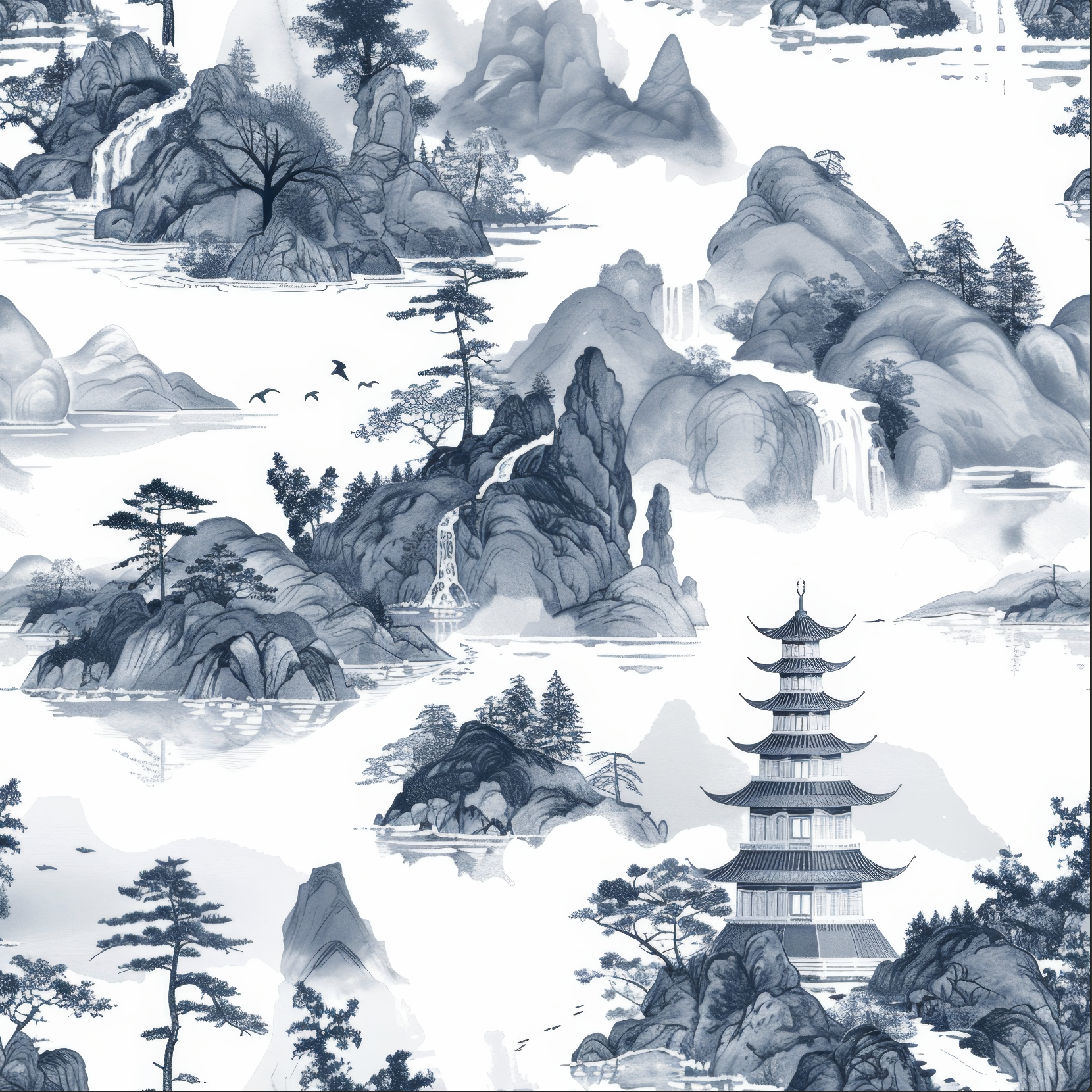 Wallpaper Digital Printing BW24026