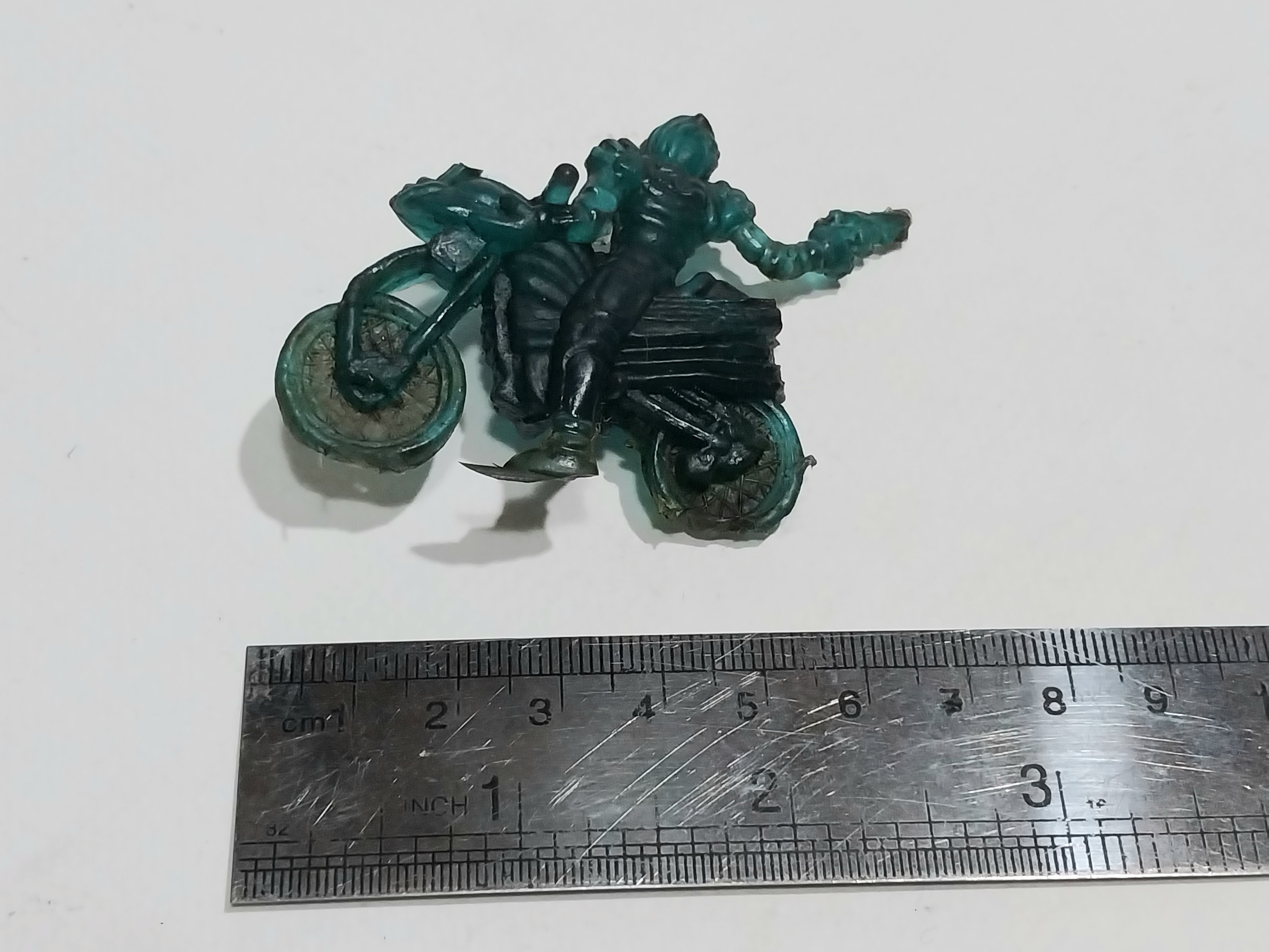 มีหลายภาพ, ตุ่นยางไรเดอร์แบล็ค RX ขี่อะโคลแบกเตอร์ **ด้านล่างบริเวณล้อมีตำหนิ ตามภาพ