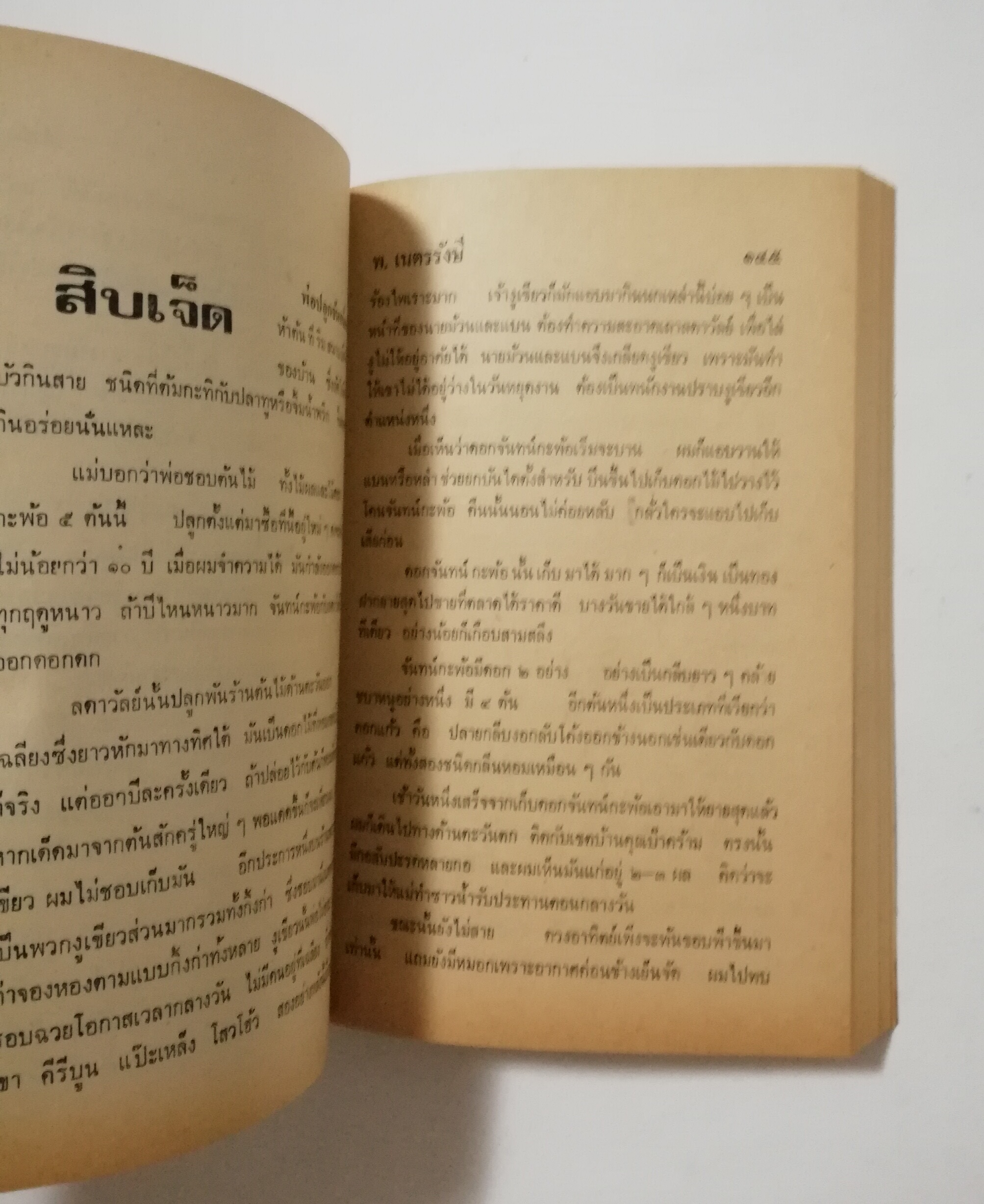 หนังสือเก่า นิยายเชิงอัตชีวประวัติของ พ.เนตรรังษี "หนุ่มนักเรียน" พร้อมภาพประกอบในเล่ม ปีที่พิพม์ ตุลาคม 2526 **มีตำหนิตามภาพ