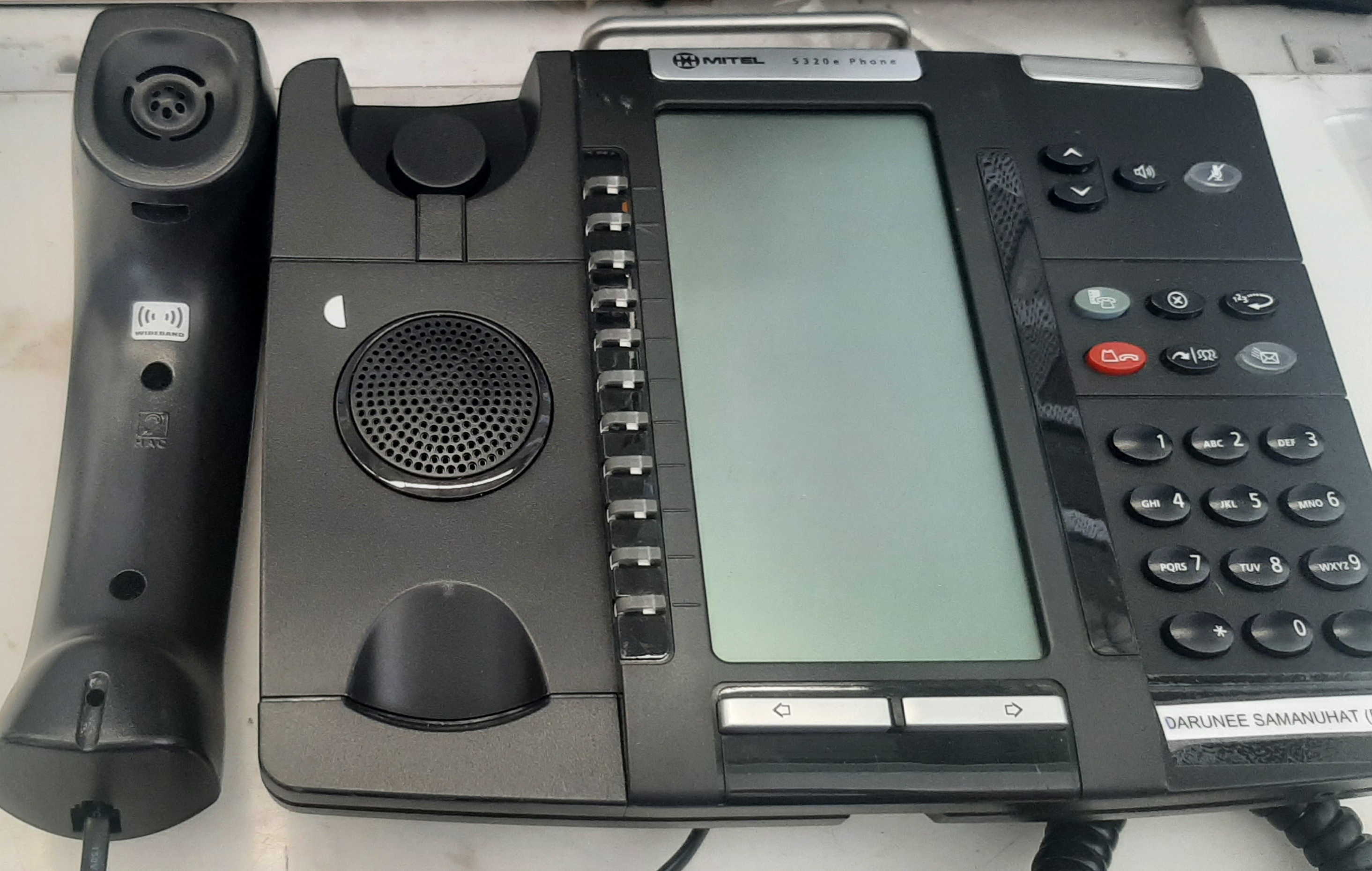 Mitel MiVoice 5320e IP Phone มือสอง สภาพดี ประกันร้าน 1 เดือน