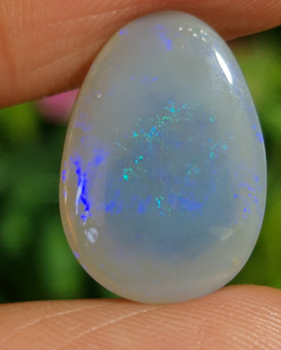 พลอย โบลเดอร์ โอปอล ออสเตรเลีย Australian Boulder Opal 5.20 กะรัต (Cts.) พลอยแท้ อัญมณีมงคลประจําวันเกิด เครื่องประดับพลอย