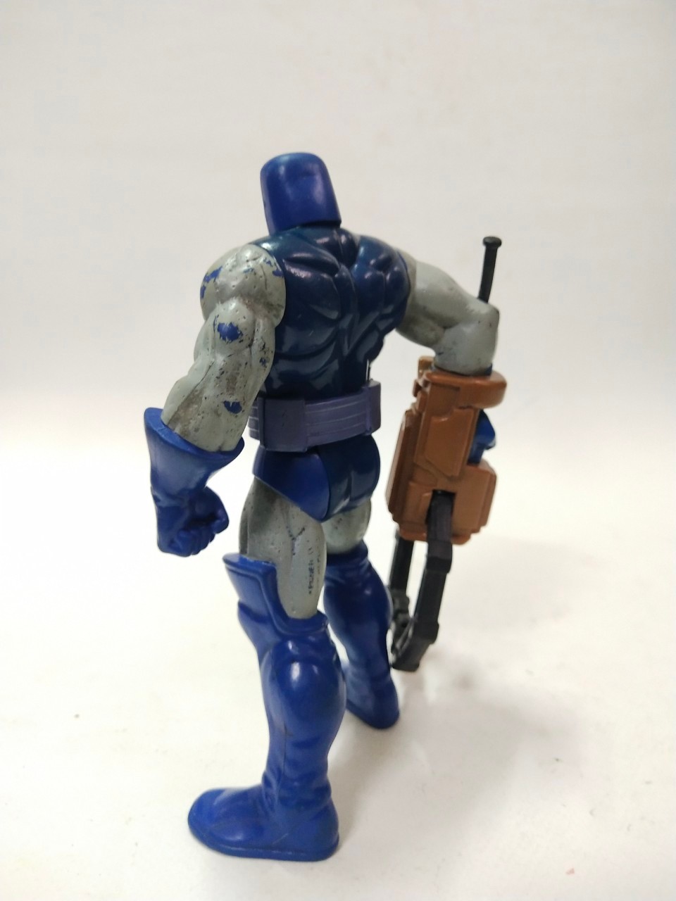 AFC แอคชั่นฟิคเกอร์ ดาร์คไซด์ ตัวร้ายฝั่ง DC ศัตรูของ จัสติสลีค ( JLA) ยางตัน ขนาดตามรูป มือสองเก่าเก็บตามสภาพ มีรอยถลอกหลายแห่งตามรูป