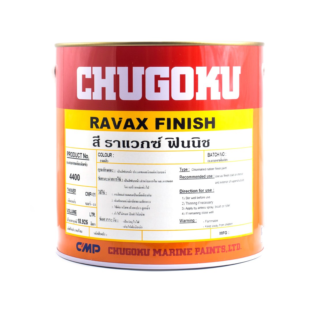 CHUGOKU ราแวกซ์ ฟินนิช RAVAX FINISH