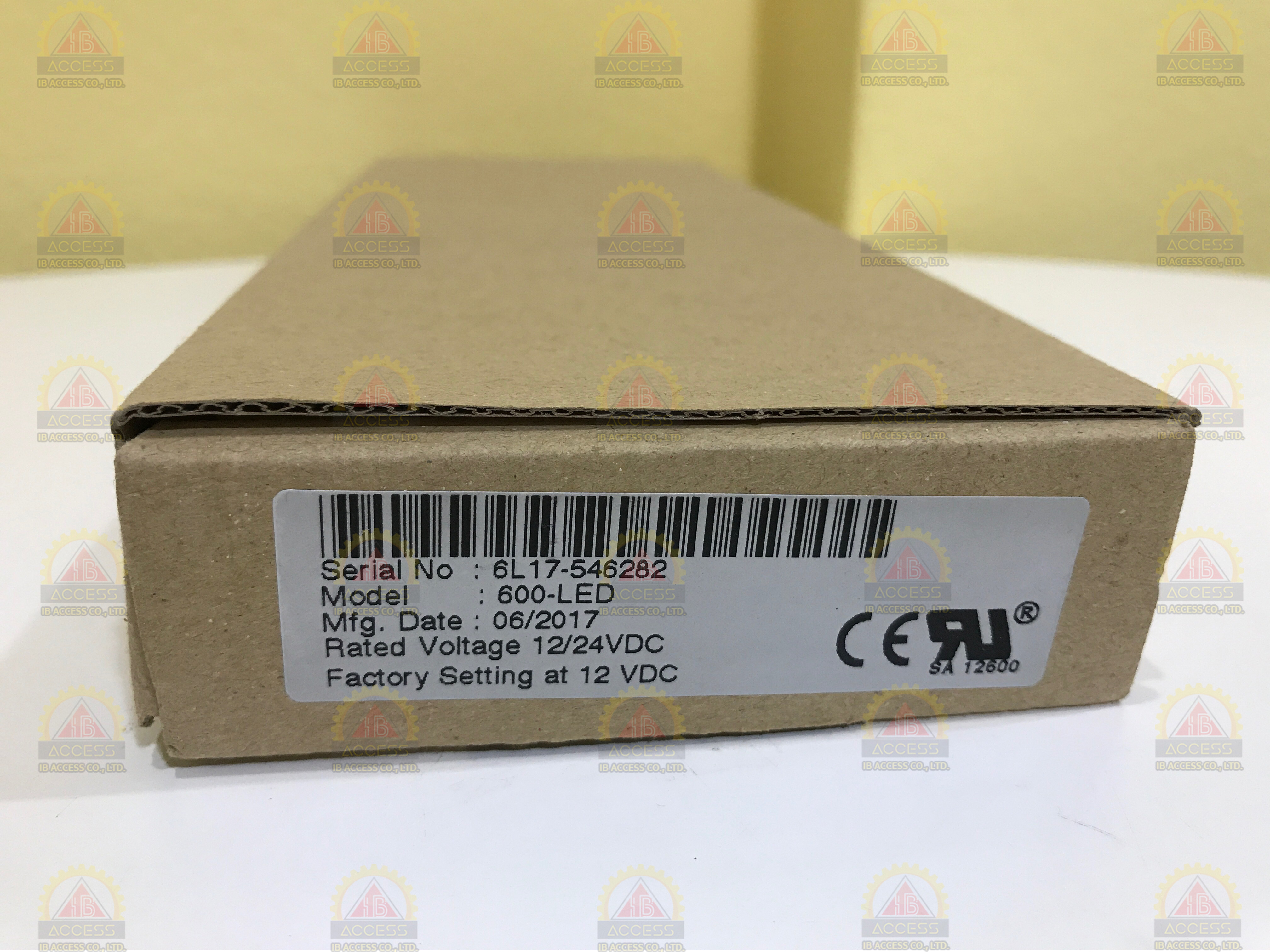 Magnetic Lock 600 lbs. ยี่ห้อ BEL รุ่น 600LED พร้อม LZ Bracket