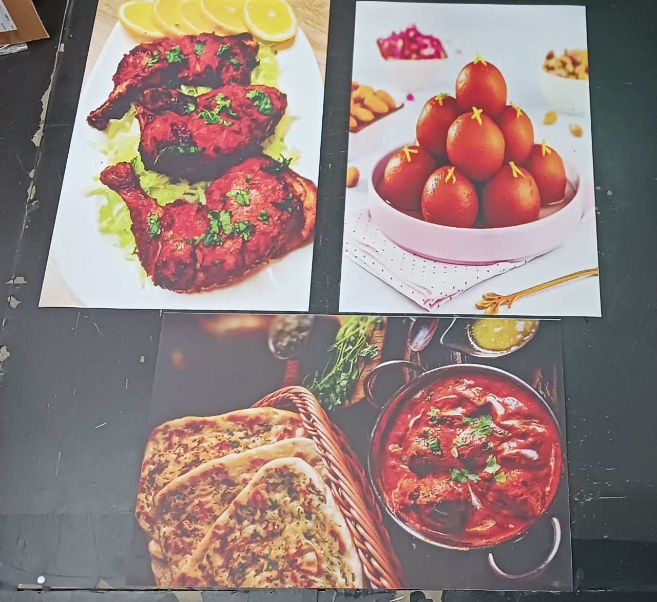 ป้ายเเบล็คลิส ''เมนู อาหาร ''