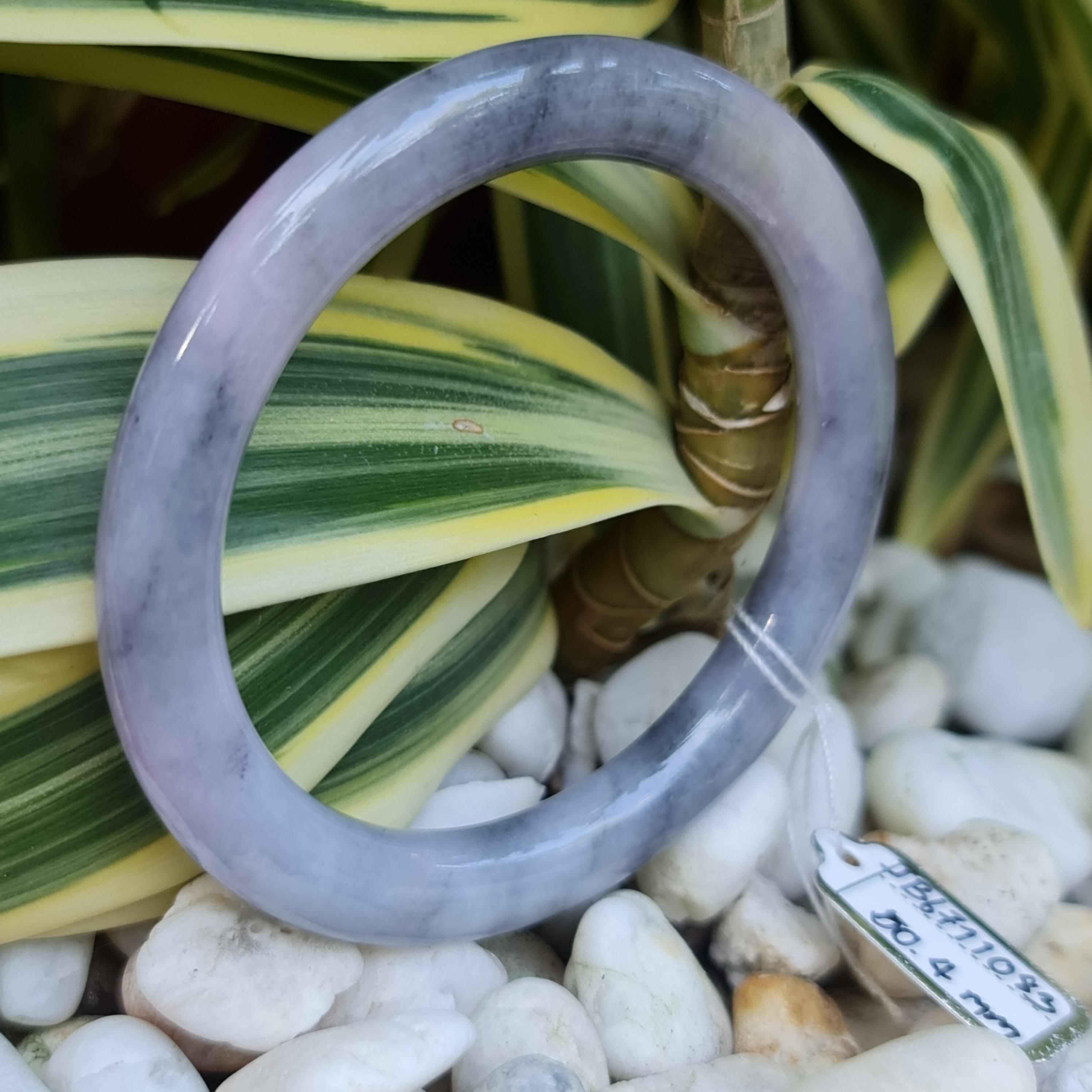 JB6711083 หยก พม่า แท้ Jade กำไลหยก (Jadeite bracelet) พม่า (Myanmar) 50.4 มม.