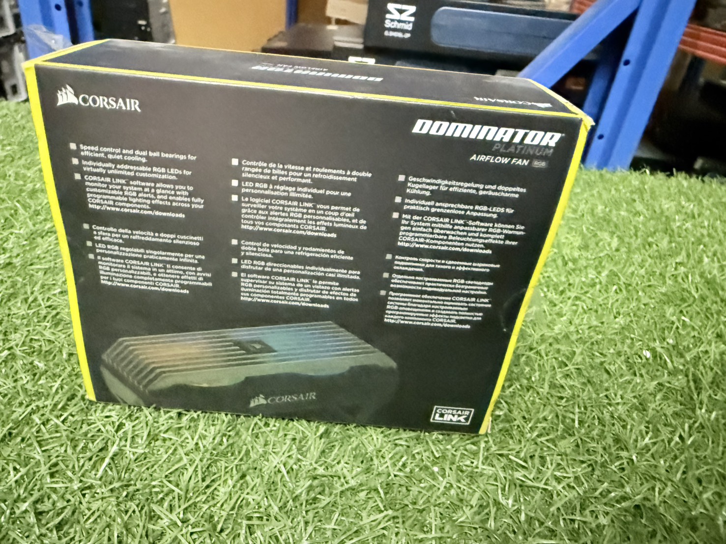 Corsair Dominator Platinum Airflow RGB พัดลมระบายความร้อน