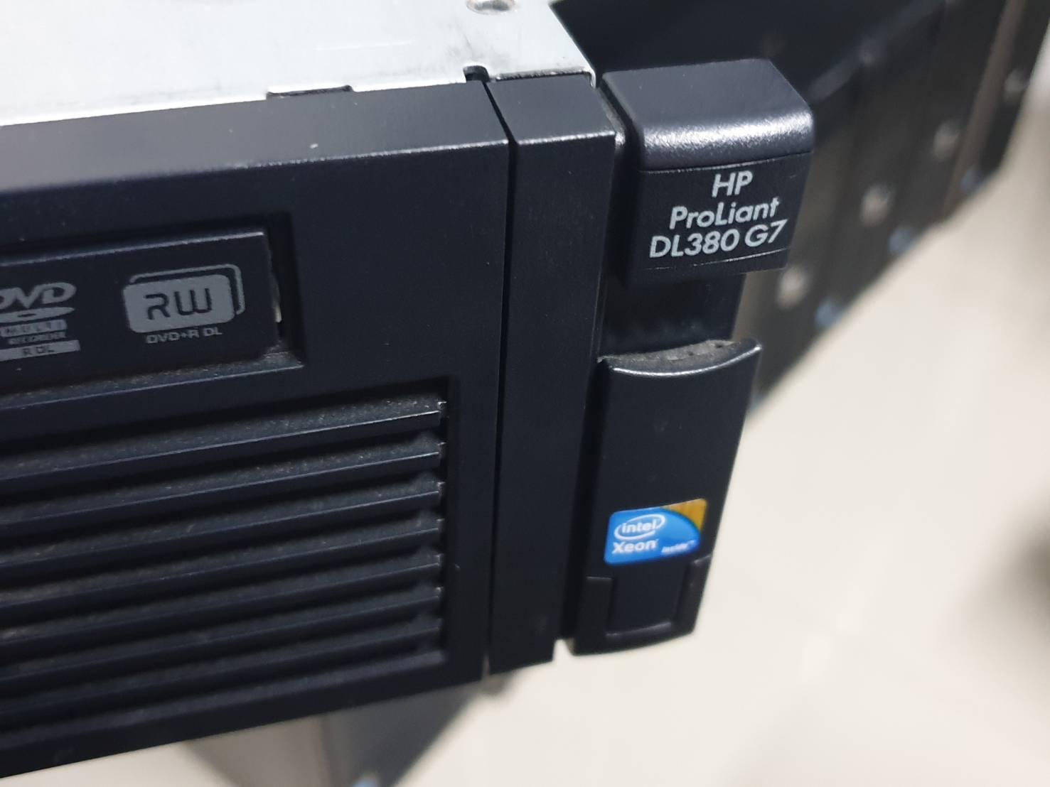 HP Dl 380 g6/g7 เครื่อง 2 ยู รองรับ hdd 8 ลูก