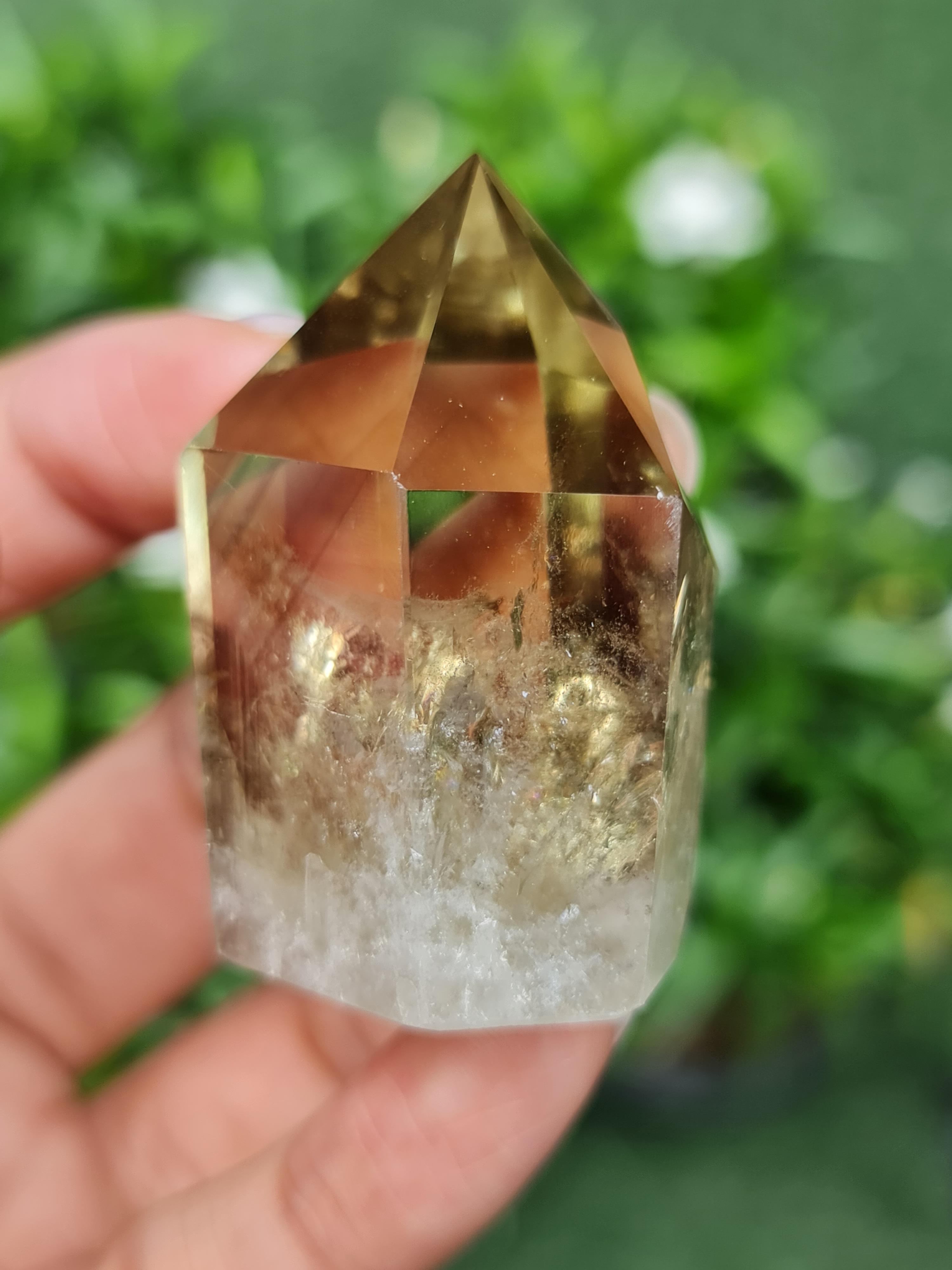 ก้อน ผลึก ซิทริน Citrine 245.80 กะรัต (Cts.) พลอยแท้ อัญมณีมงคลประจําวันเกิด เครื่องประดับพลอย