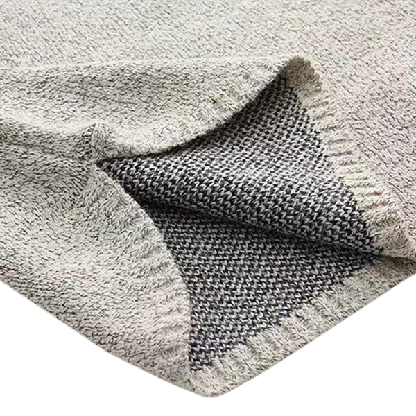 เสื้อไหมพรมวูลหนานุ่มตัวยาว ปักลายแมวสไตล์วินเทจ (12346LM)