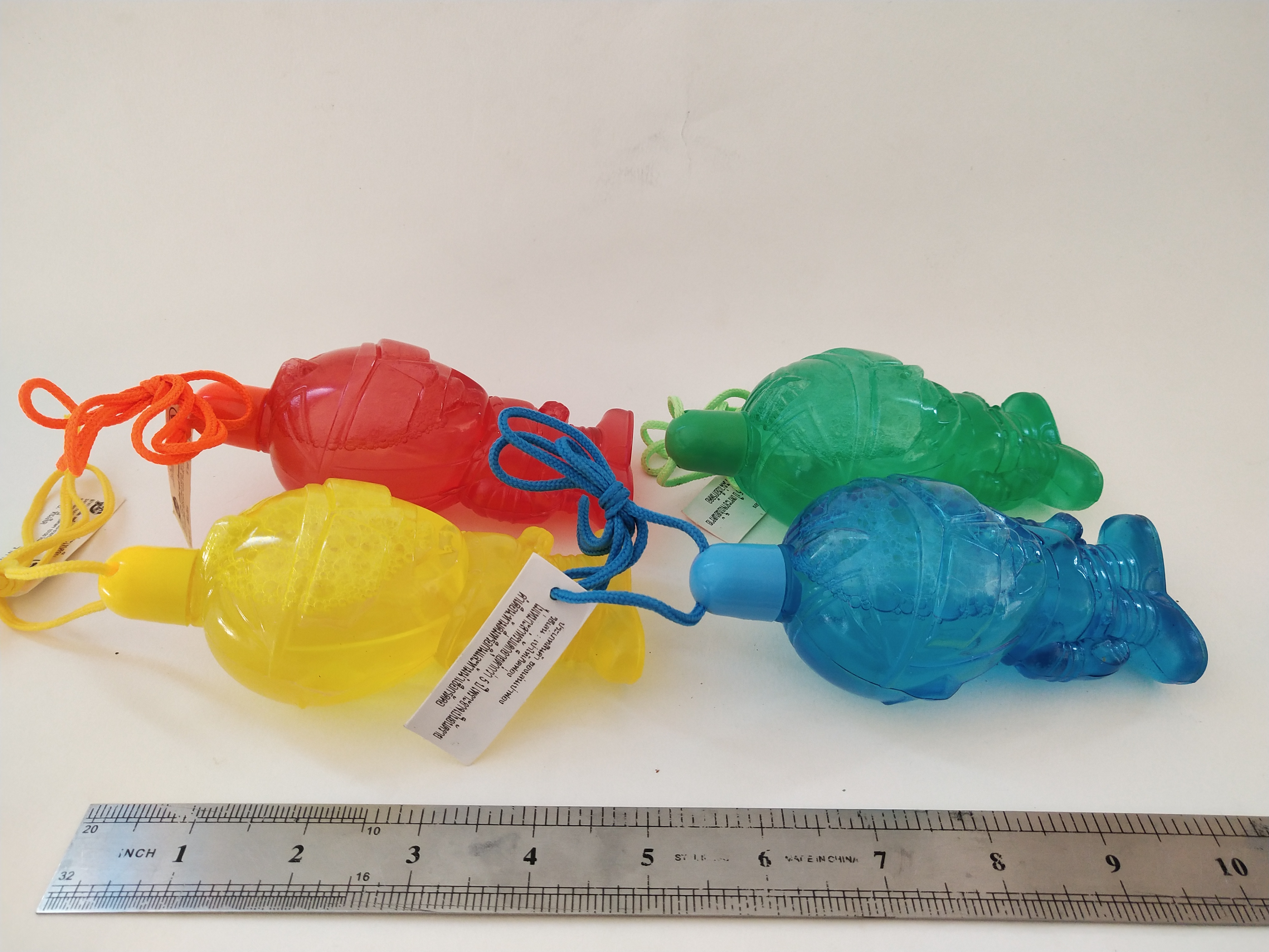 **ไม่มีน้ำสบู่ เซ็ทสบู่เป่าฟอง บั๊บเบิ้ล ในขวดจัมโบ้เอ Jumborge Ace พร้อมสายห้อยคอ 4สี