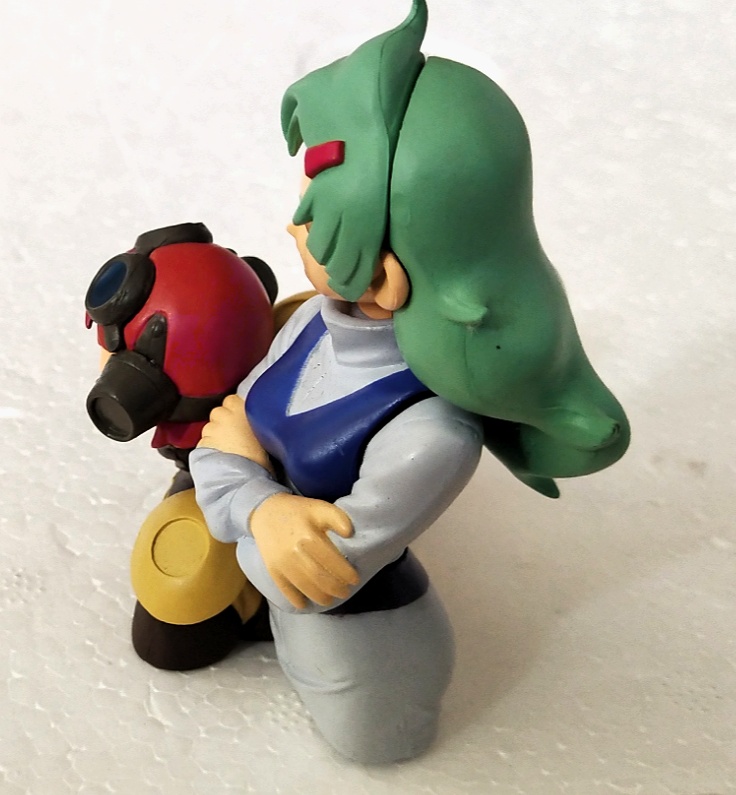 ของเล่น ของสะสม ฟิกเกอร์ บัซครึ่งตัว พระเอกคนขับหุ่น ดาแกรม/ดั๊กแกรม และนางเอก