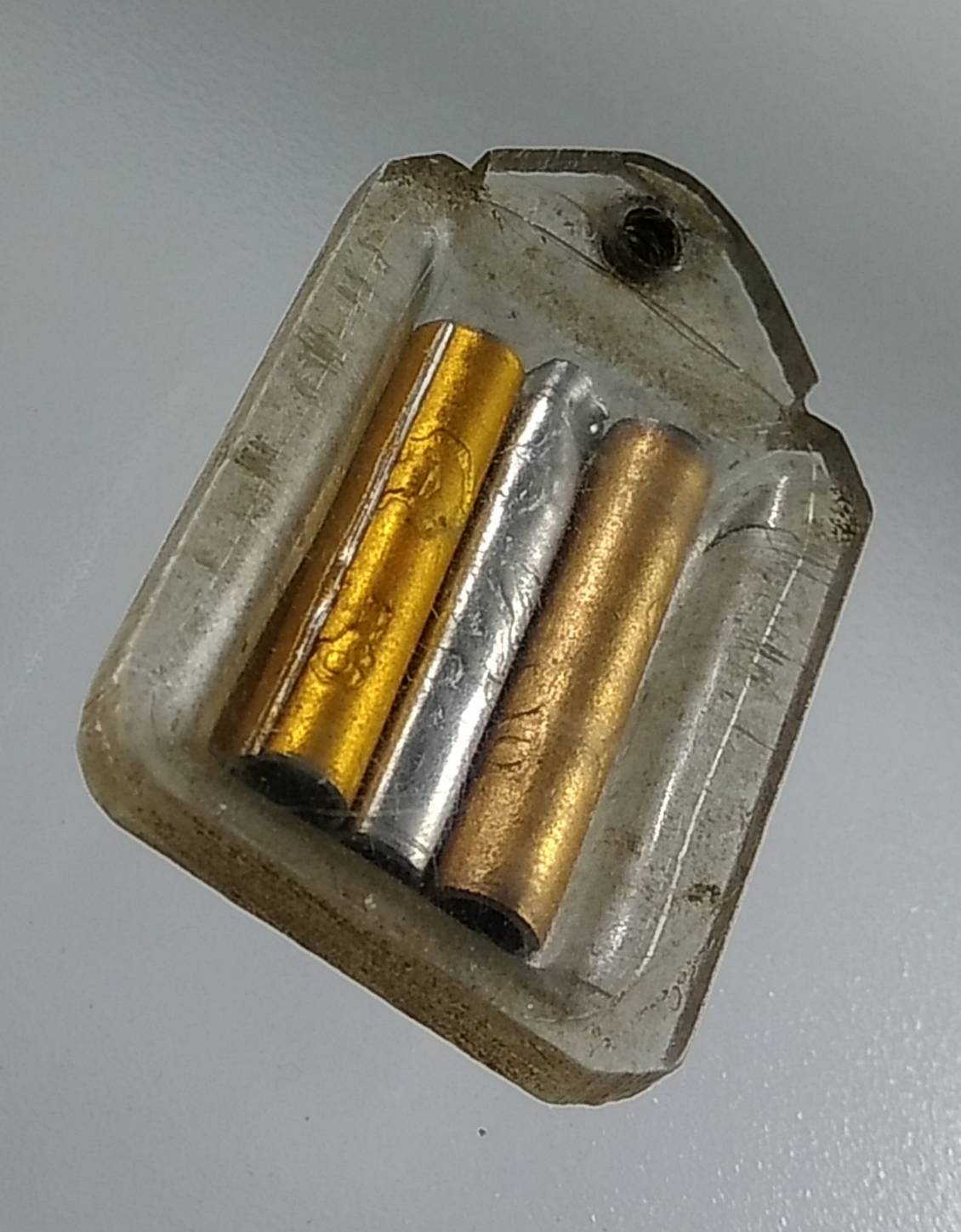 P051 รูปถ่าย หลังตะกรุด หลวงพ่อธรรมจักร