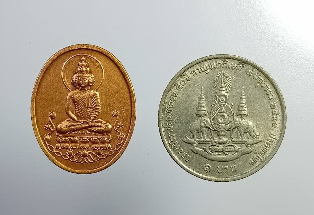 A7381 พระมหาเศรษฐีนวโกฎิ อาจารย์ลักษณ์ เรขานิเทศ สถาบันพยากรณ์ศาสตร์ รุ่นเสาร์5มหาเศรษฐี หลังดวงเมืองประเทศไทย