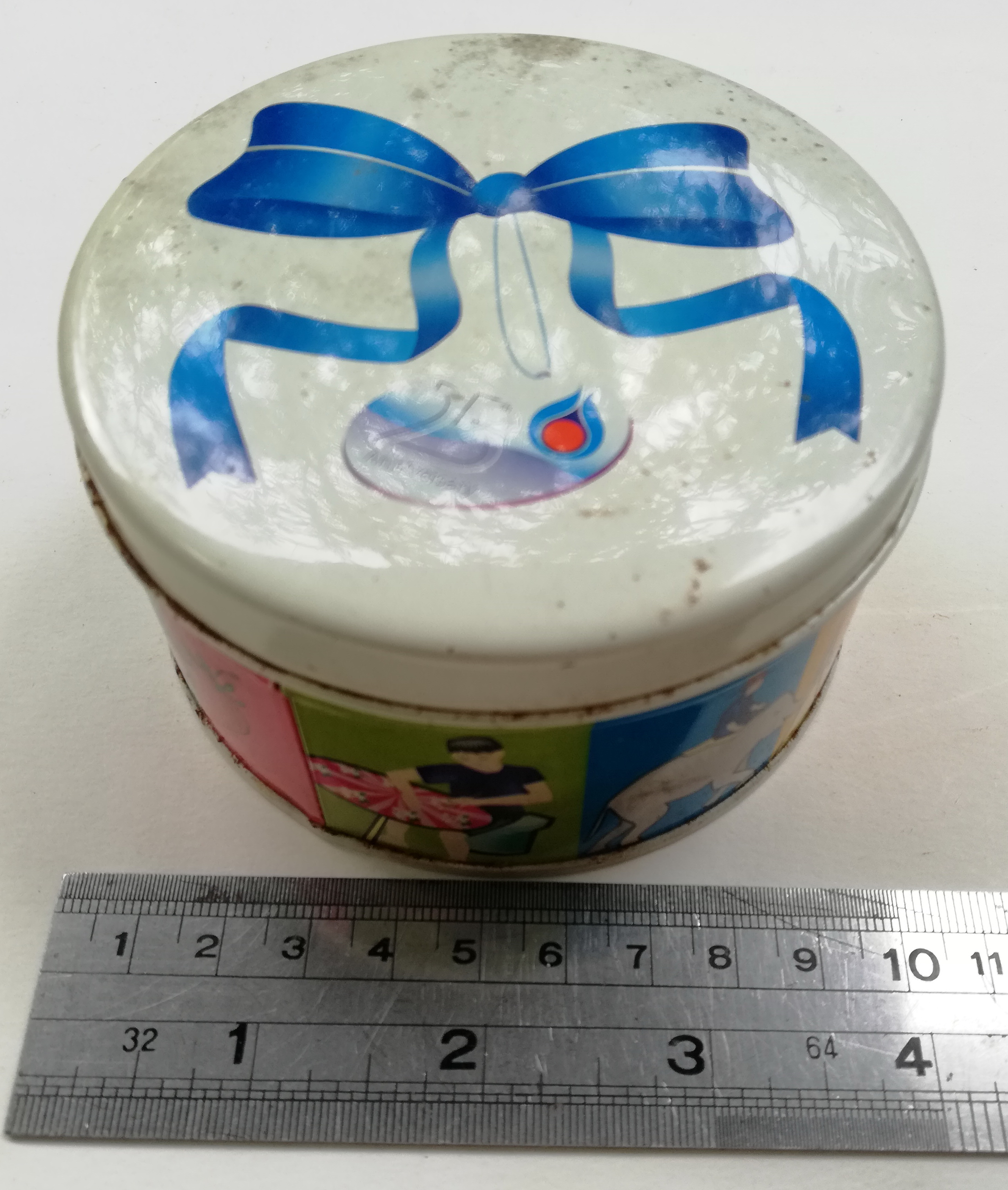 ของสะสม กล่องสังกะสี (กล่องโลหะ) กล่อง 25 ปี ปตท (25th Anniversary PTT)