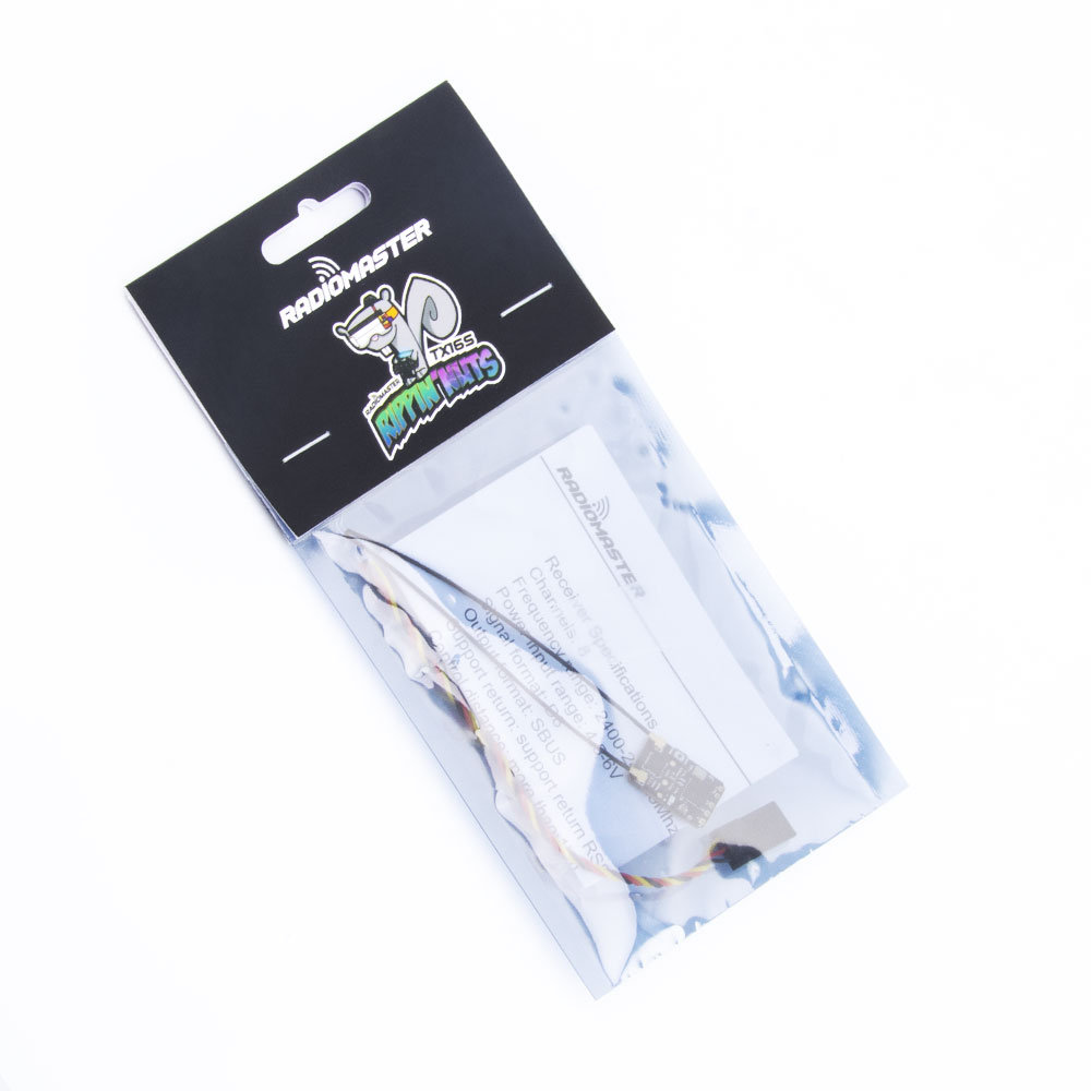 รีซีฟ RadioMaster R81 8ch ระบบ Frsky D8 SBUS 8 ช่องควบคุม + RSSI ที่ช่อง 9