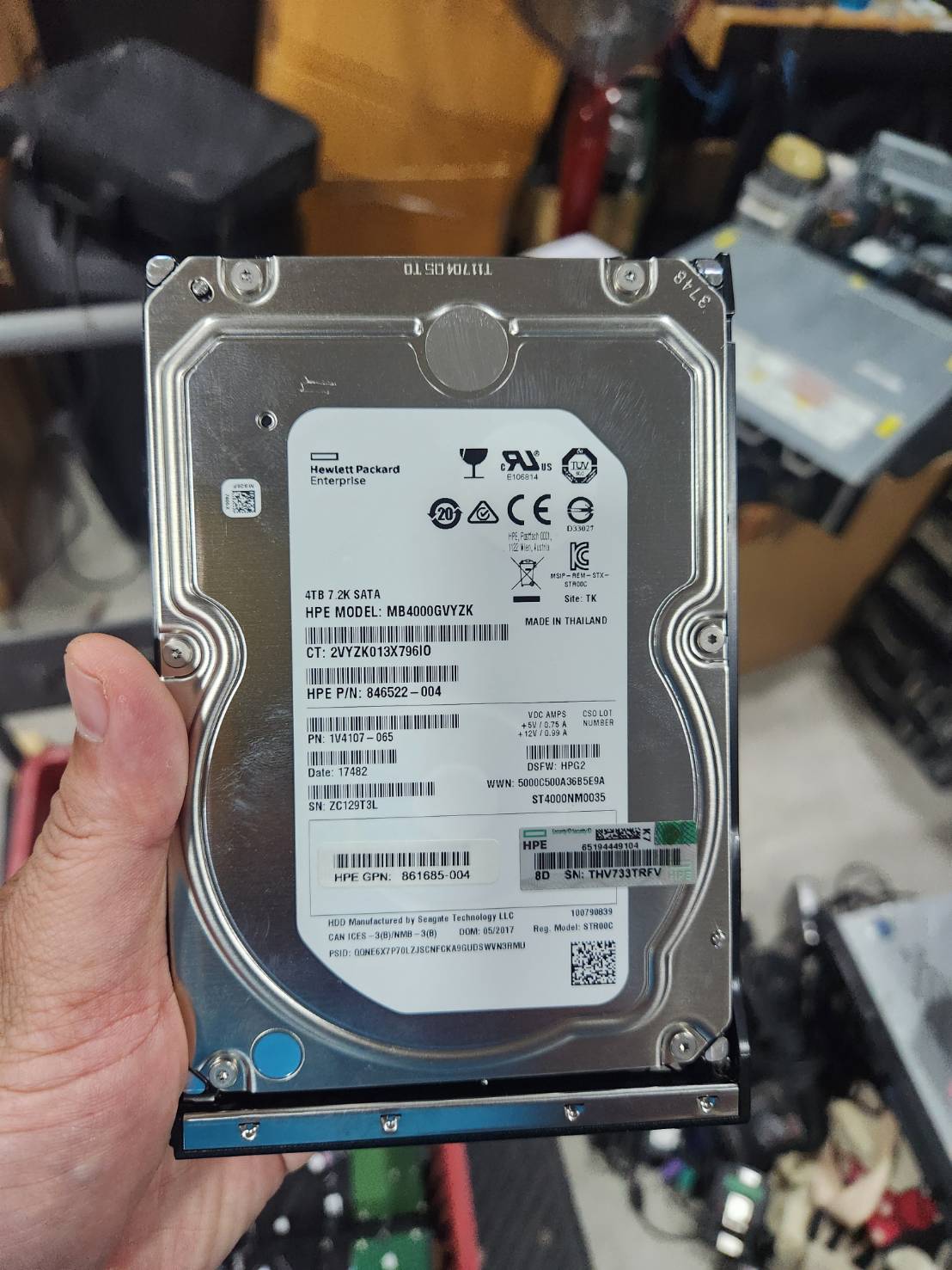 Harddisk SAS 4 TB HP