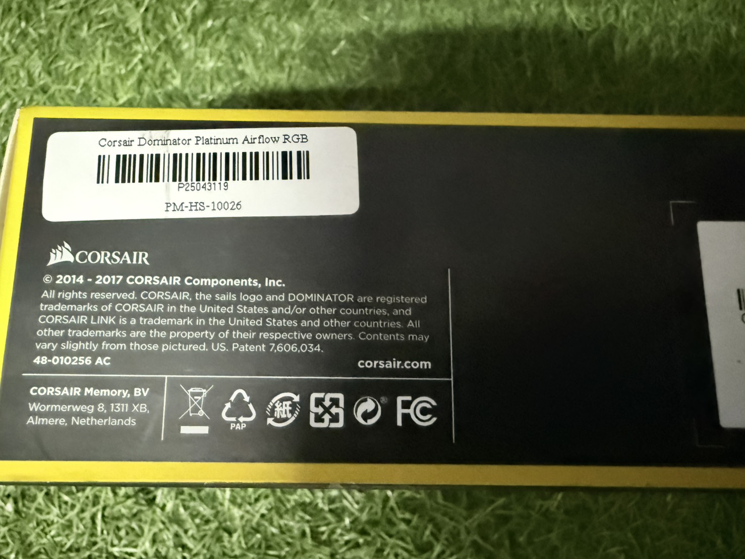 Corsair Dominator Platinum Airflow RGB พัดลมระบายความร้อน