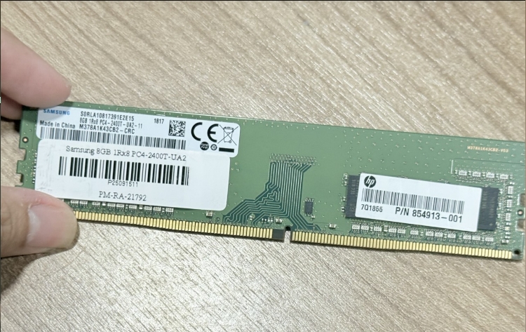 Ram PC Samsung 8GB 1Rx8 PC4-2400T-UA2