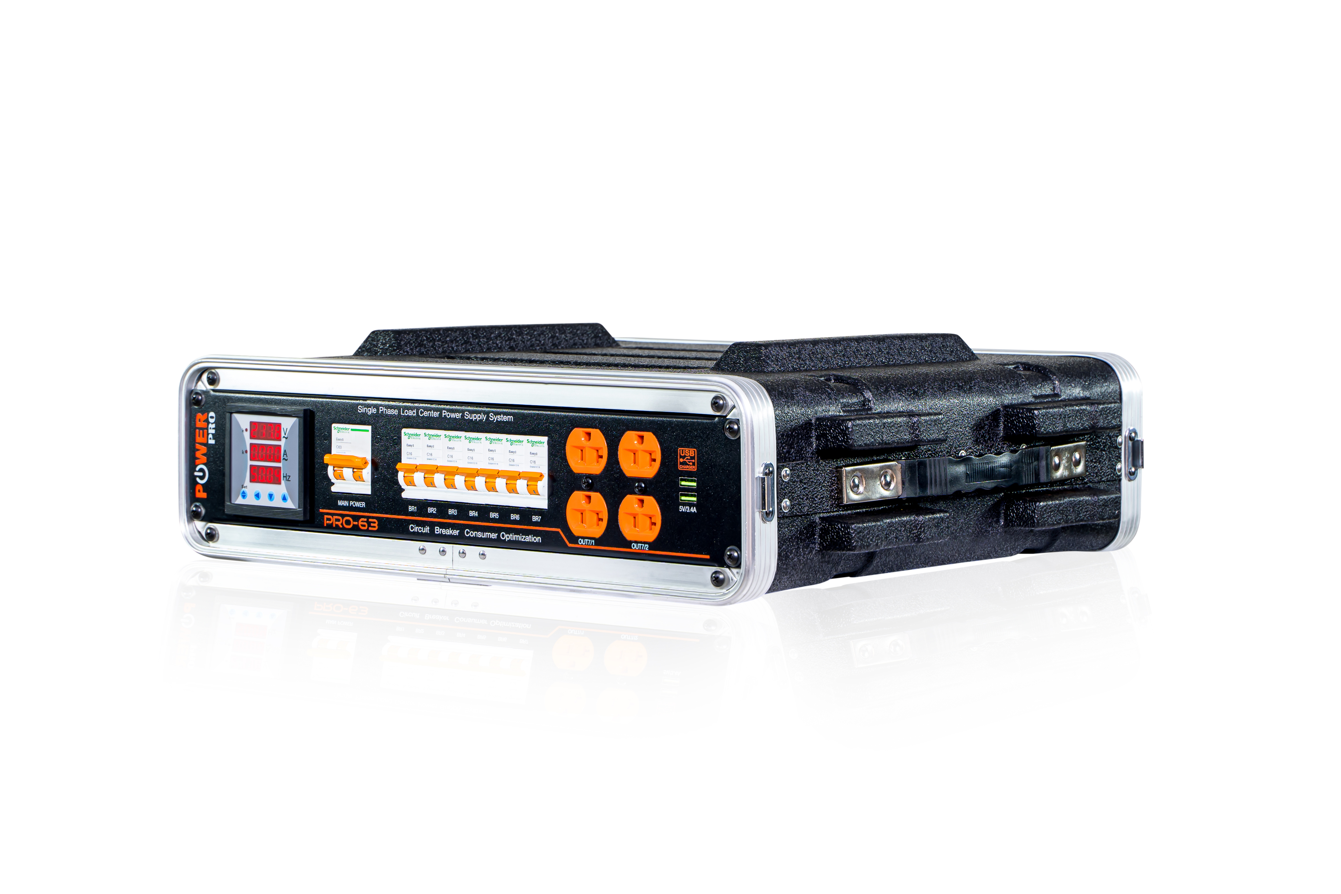 Pro 63A โหลดเซ็นเตอร์ ดิจิตอลโวทต์โปรเทคชั่น