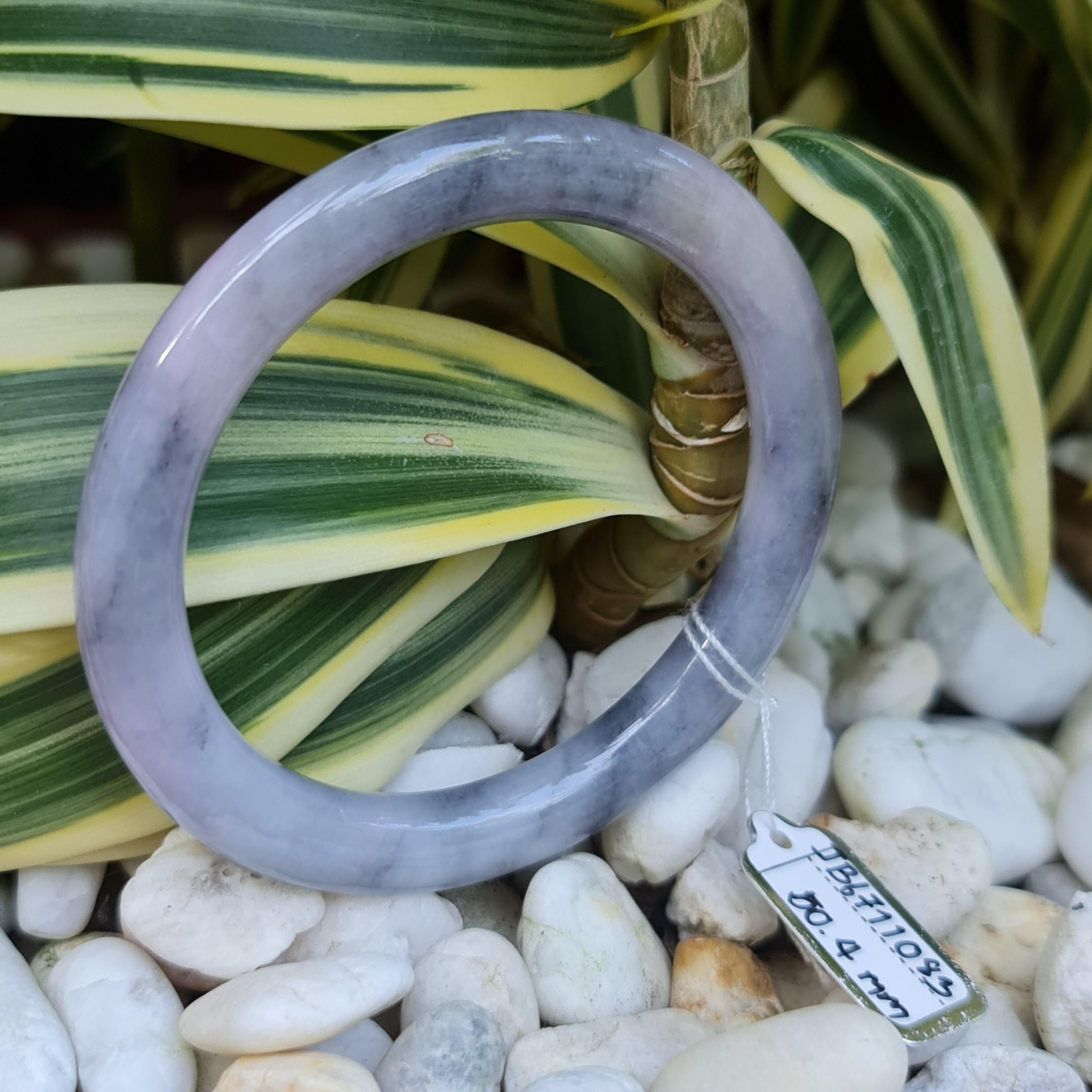 JB6711083 หยก พม่า แท้ Jade กำไลหยก (Jadeite bracelet) พม่า (Myanmar) 50.4 มม.