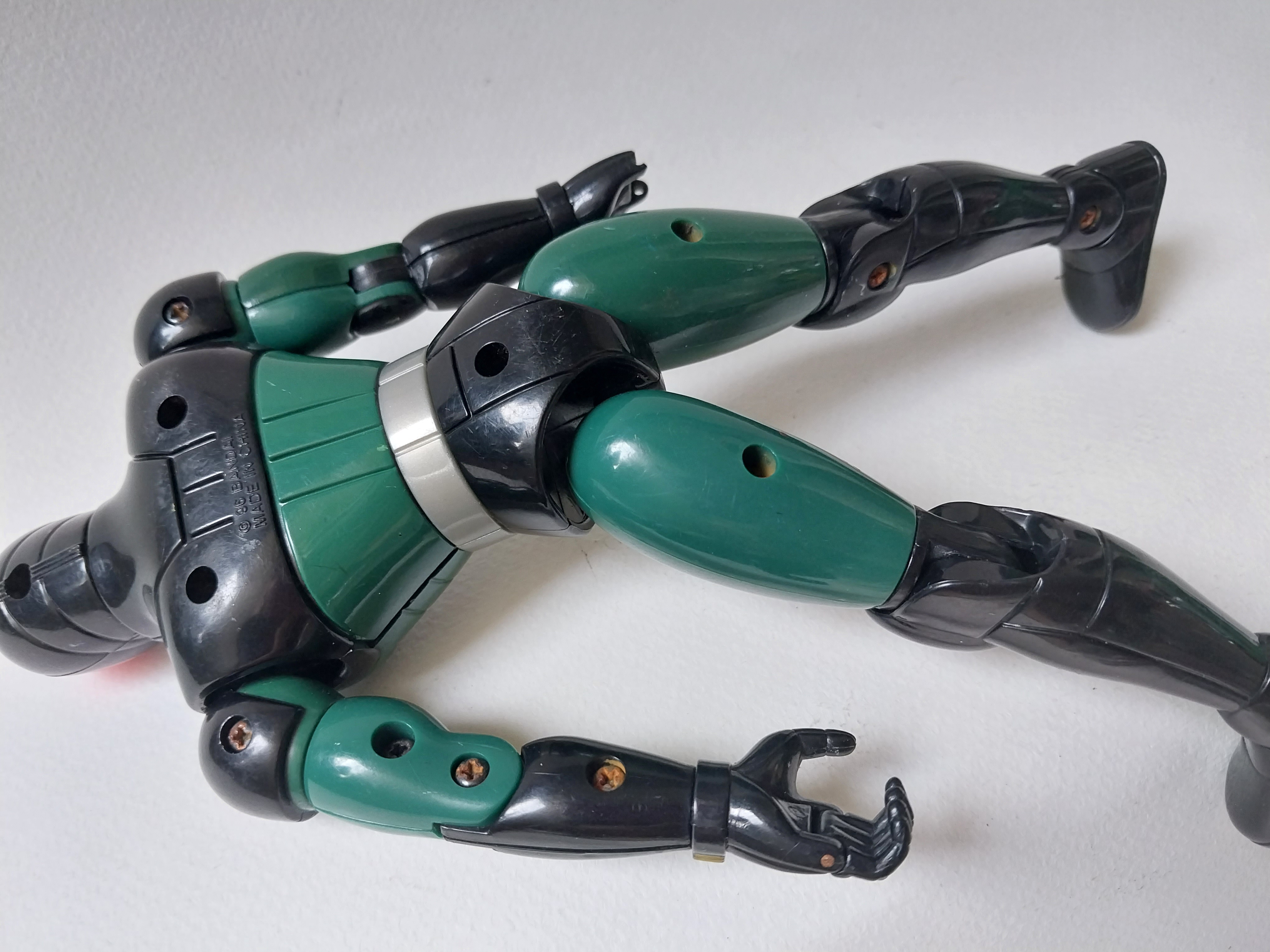 มีหลายภาพ ,**ไม่มีเขา มือชำรุด สีมีรอยบ้าง ตามภาพ มาส์คไรเดอร์แบล๊ค RX Posable Action Figure ขนาด 8 นิ้ว ข้อต่อทั้งตัว ไม่หลวม