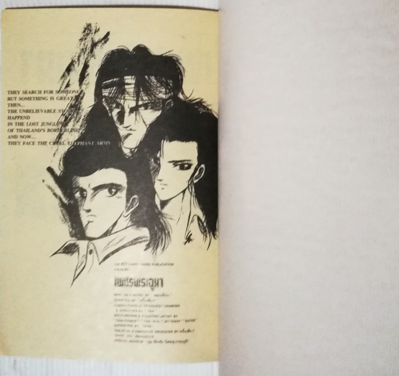 หนังสือการ์ตูนเก่า "เพชรพระอุมา เล่ม2" ***มีตำหนิตามภาพ