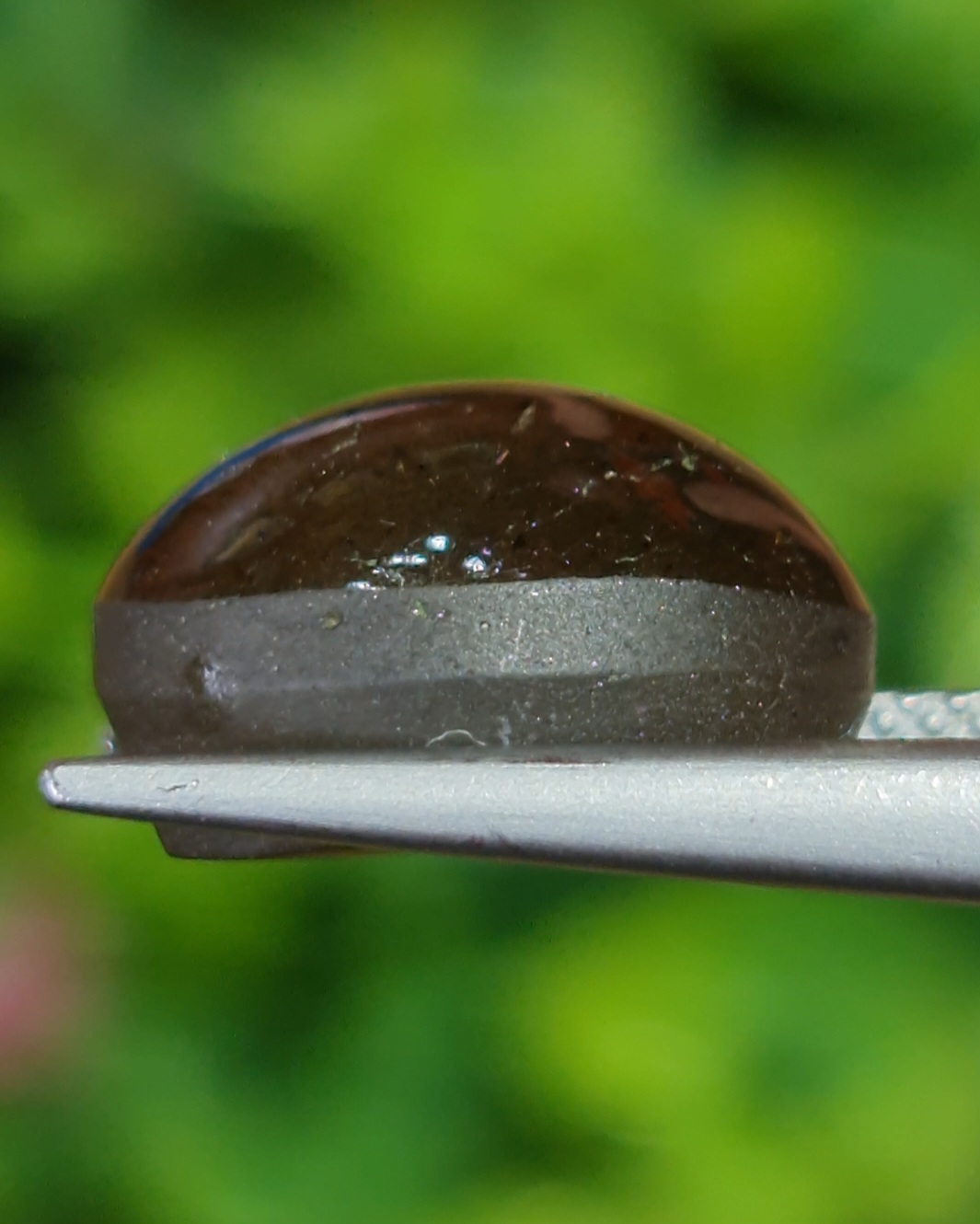 ตาแมว ทัวร์มาลีน Cat eye Tourmaline 7.44 กะรัต Cts. พลอยแท้ อัญมณีมงคลประจําวันเกิด เครื่องประดับพลอย