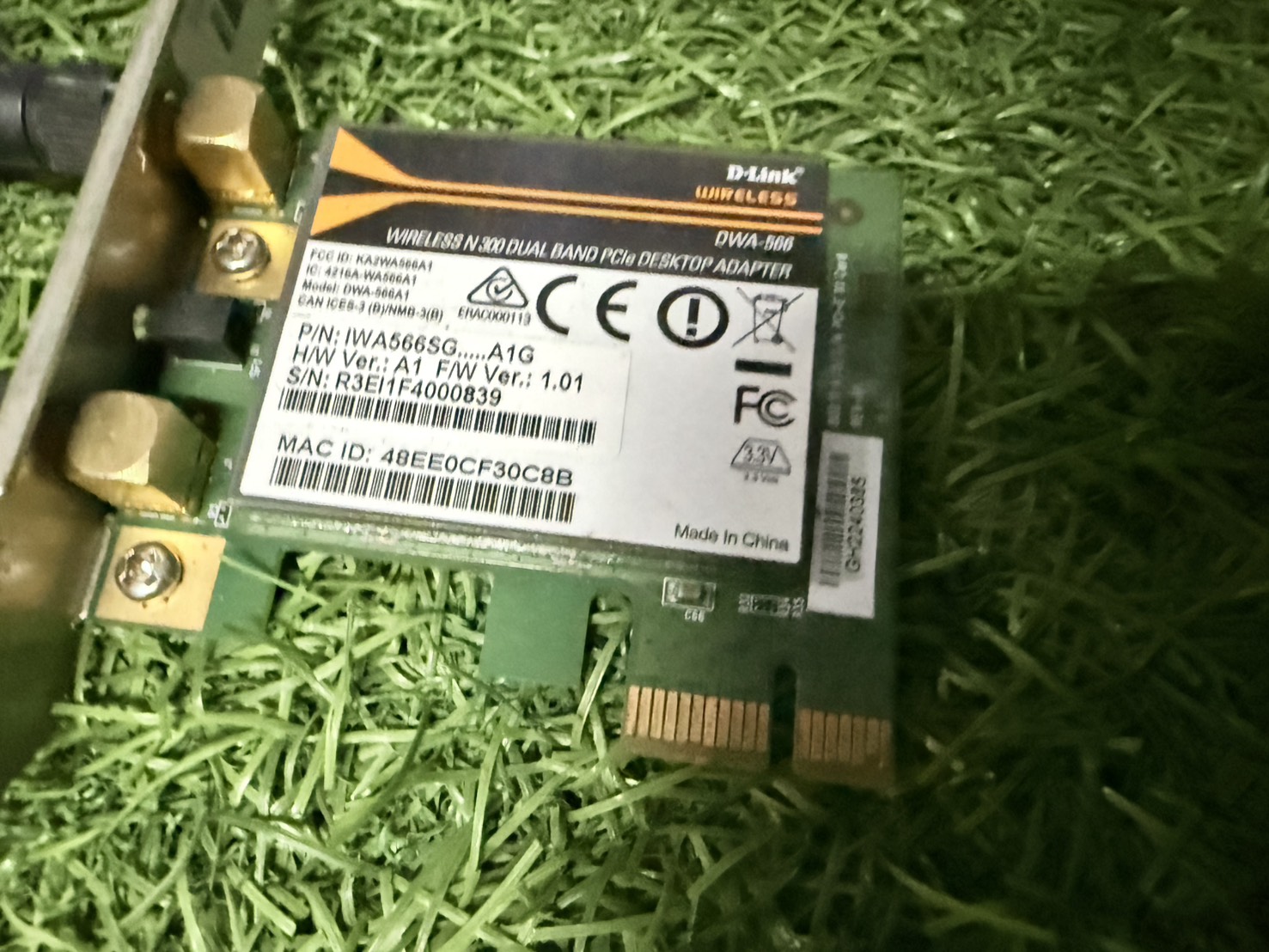 D-Link Wireless WIFI Adapter DWA566-A1(K)