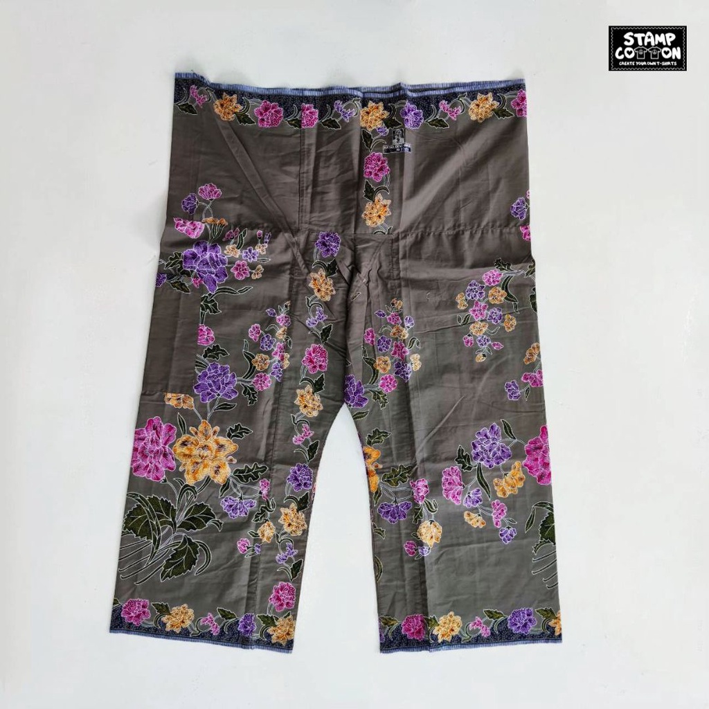 STAMPCOTTON กางเกงขายาว ผ้าปาเต๊ะ กางเกงเล กางเกงใส่สบาย