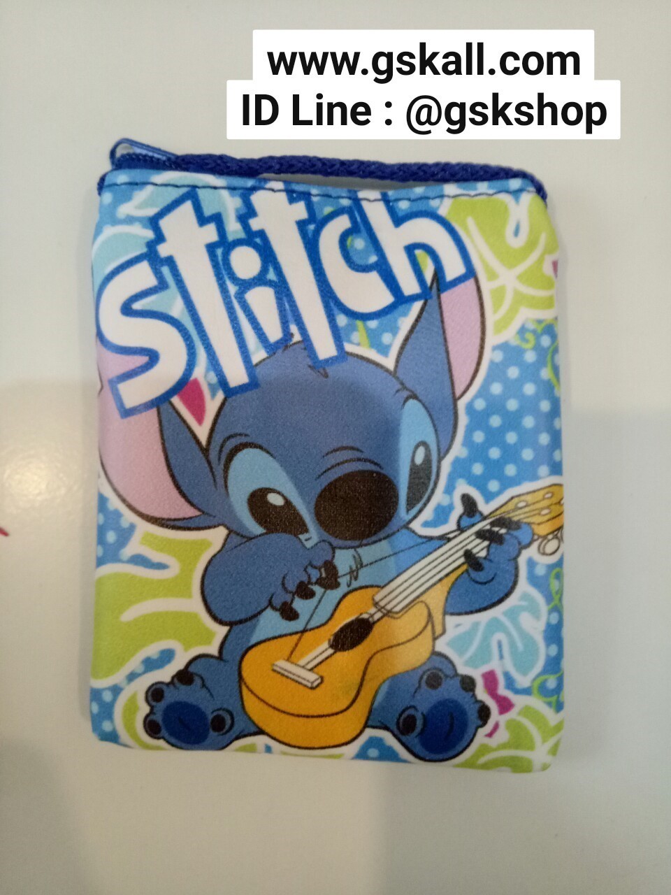 กระเป๋าใส่เหรียญลายสติช