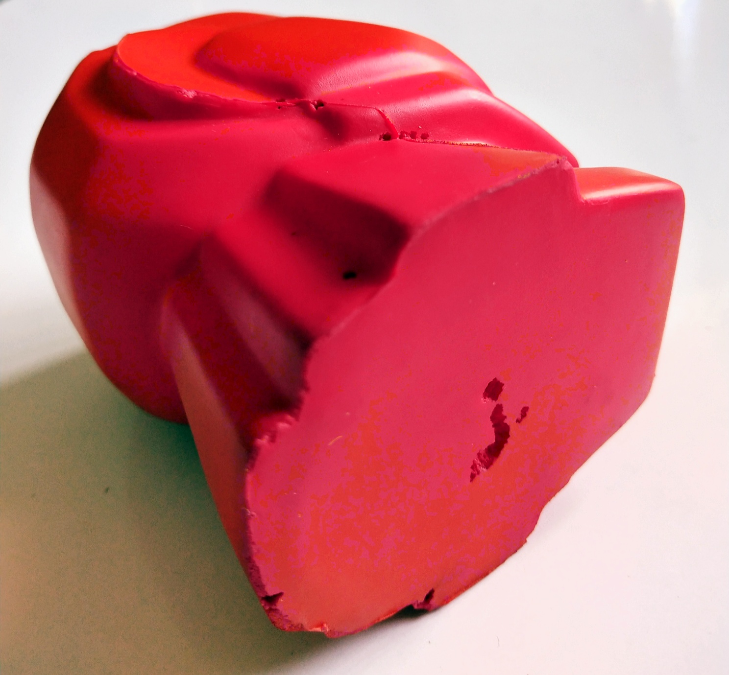 ของสะสมประเภทมาสค็อต Mascot ตุ๊กตามาสคอต kingston technology ชิ้นงานอ่อนนุ่ม สีแดง หายากงานเก่า มีตำหนิ ตามภาพ